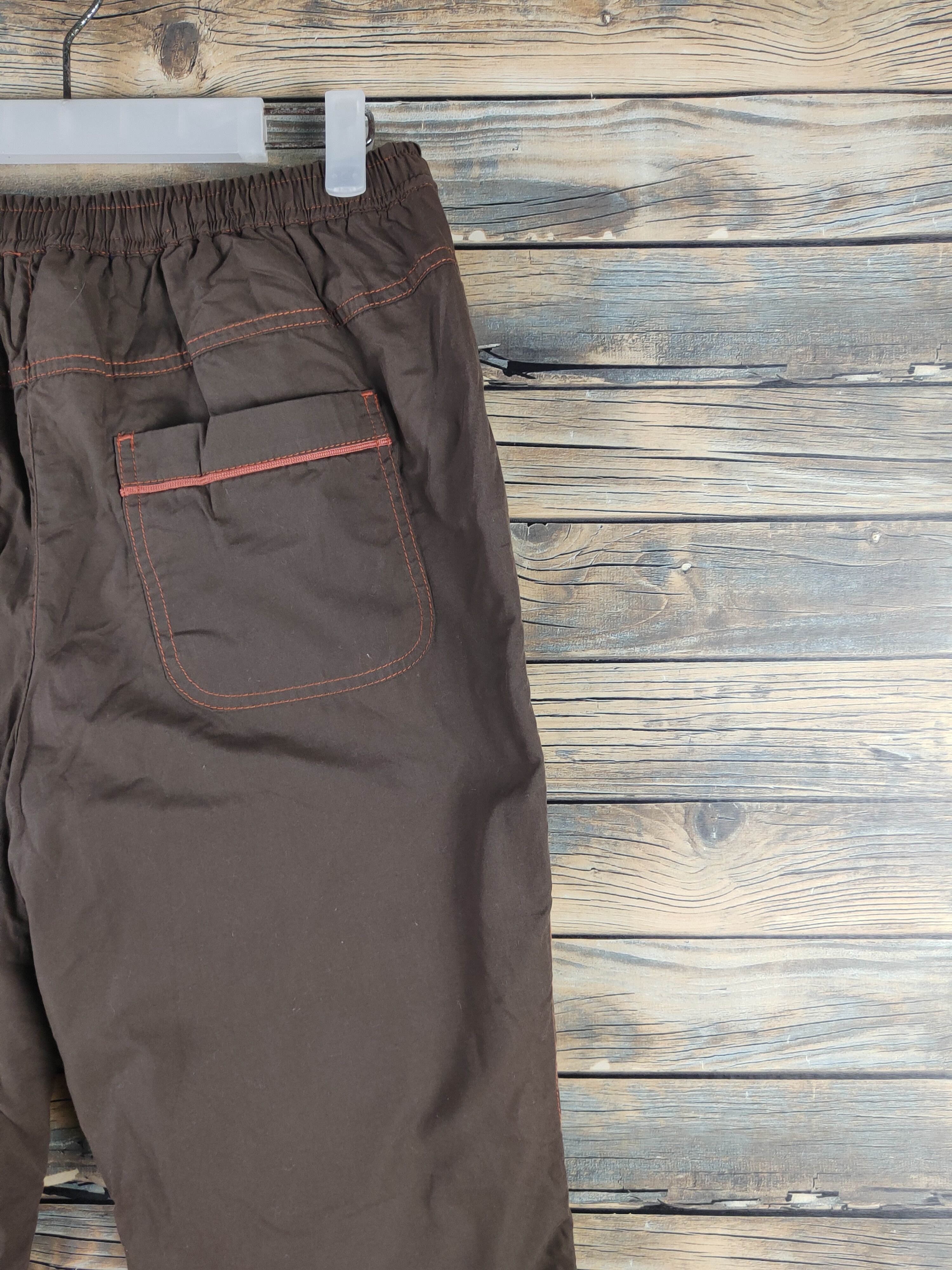 Japanese Brand DL Japanese Brand Brown Multipocket Sweatpants #2411 Size US 30 / EU 46 - 10 Thumbnail