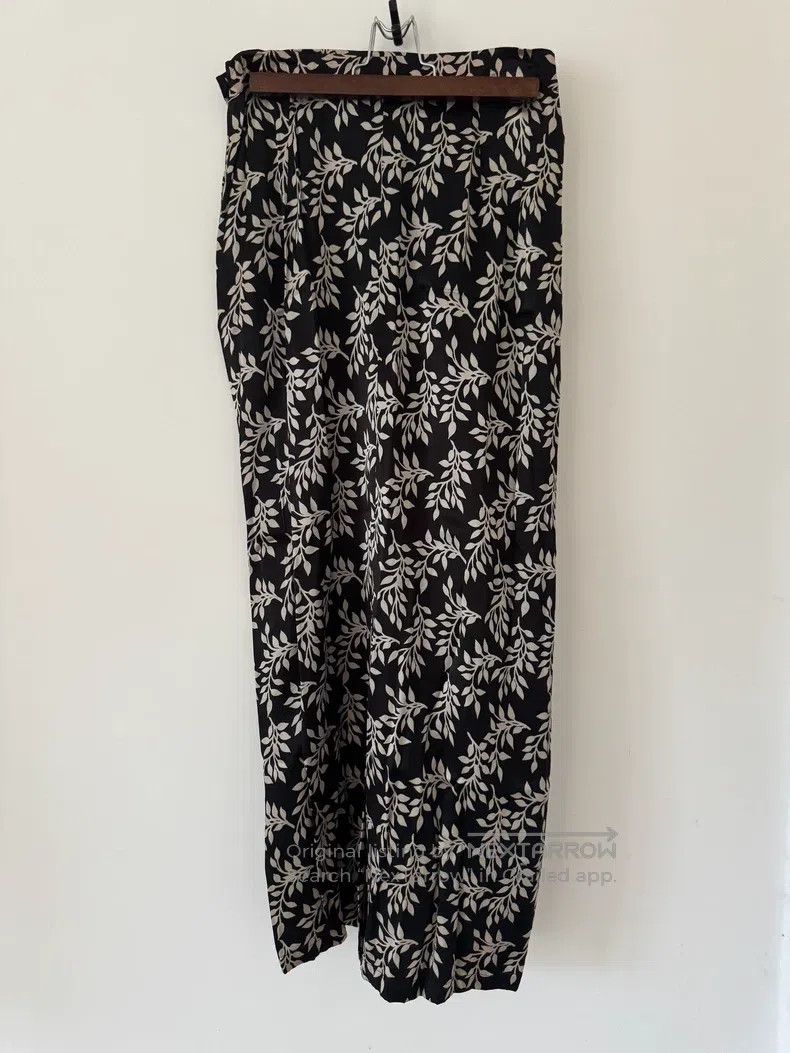 Yohji Yamamoto Yohji Yamamoto size m Satin printed skirt Size 25" / US 0 / IT 36 - 7 Thumbnail