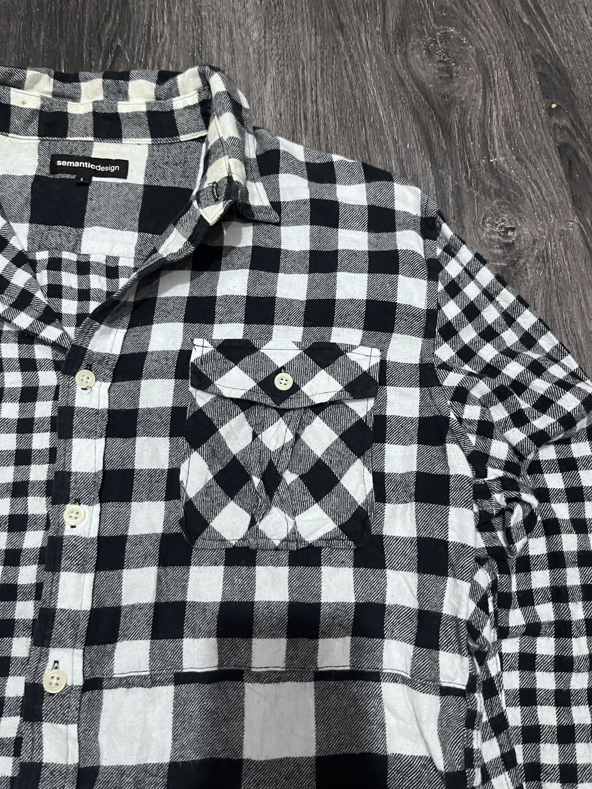 Hysteric Glamour × Tornado Mart × semanticdesign Semantic Design Multiple Design Rare Flannel Shirt Size US L / EU 52-54 / 3 - 3 Thumbnail
