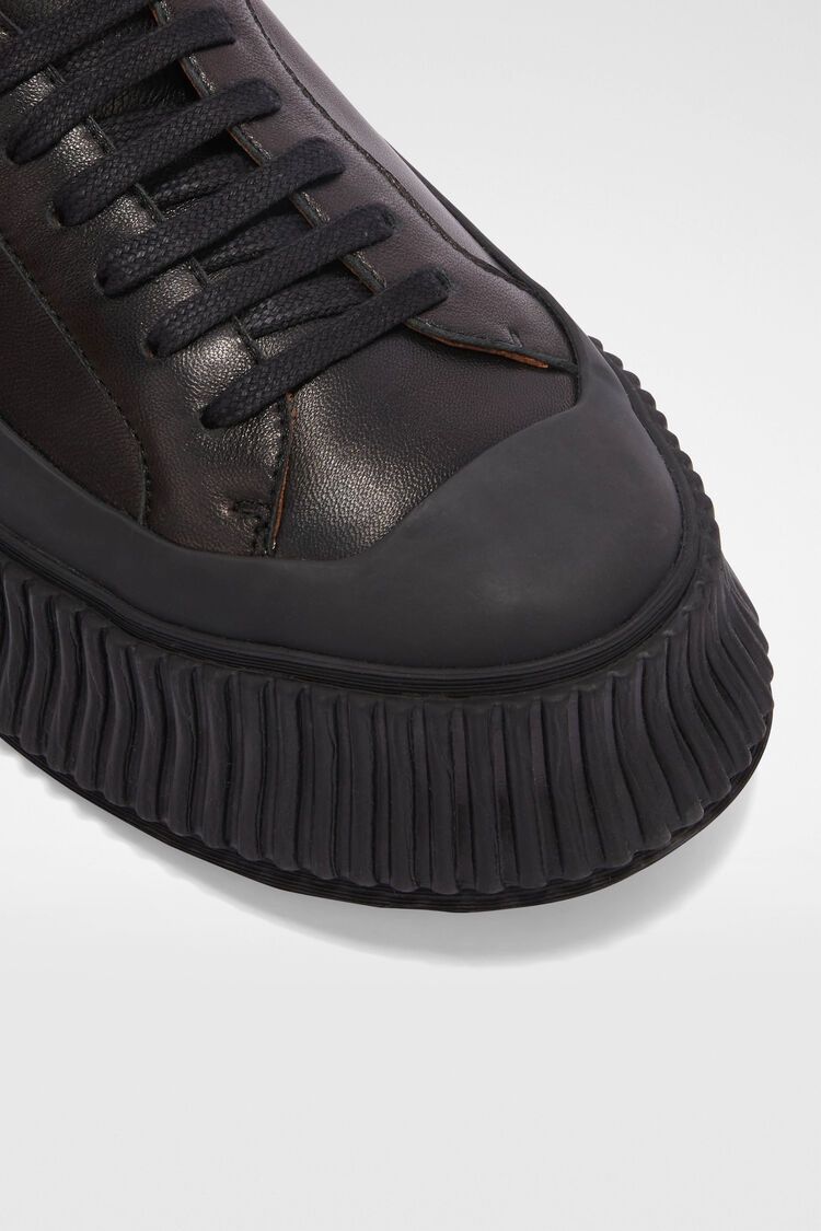 Jil Sander o1loc1c0425 J15WS0002 Low-Top Sneakers in Black Size US 8 / IT 38 - 6 Thumbnail