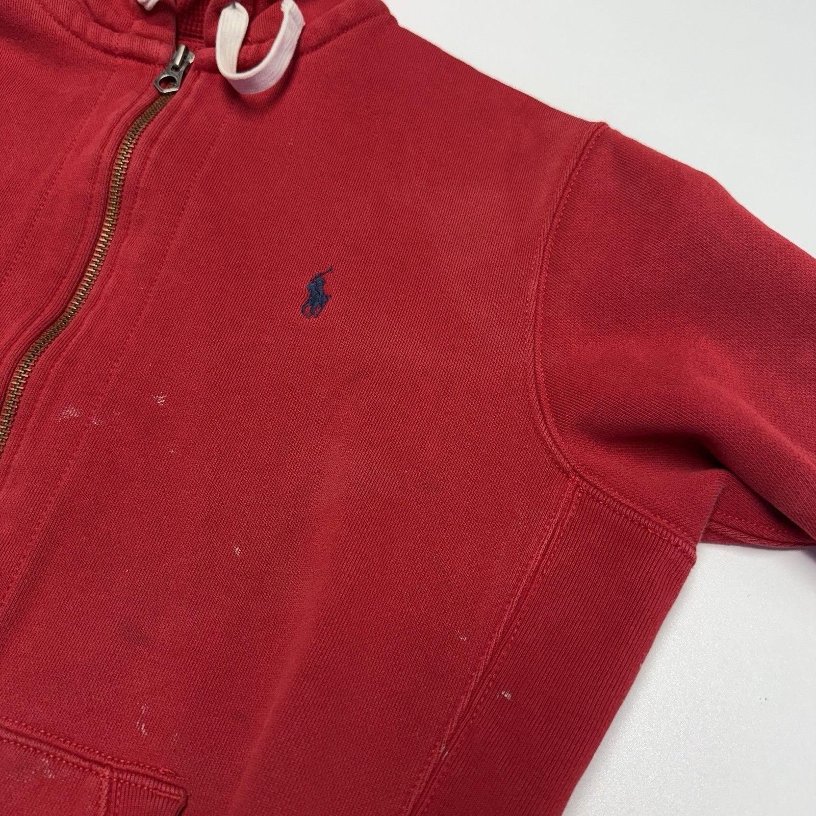 Polo Ralph Lauren Vintage Polo Ralph Lauren Hoodie Sweatshirt Mens Large Red Size US L / EU 52-54 / 3 - 6 Thumbnail