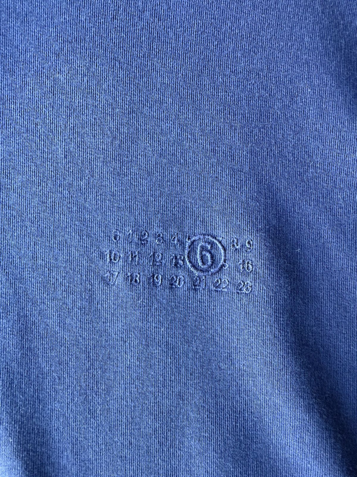 MM6 MM6 MAISON MARGIELA EMBROIDERED LOGO HOODIE SIZE L Size US L / EU 52-54 / 3 - 8 Thumbnail