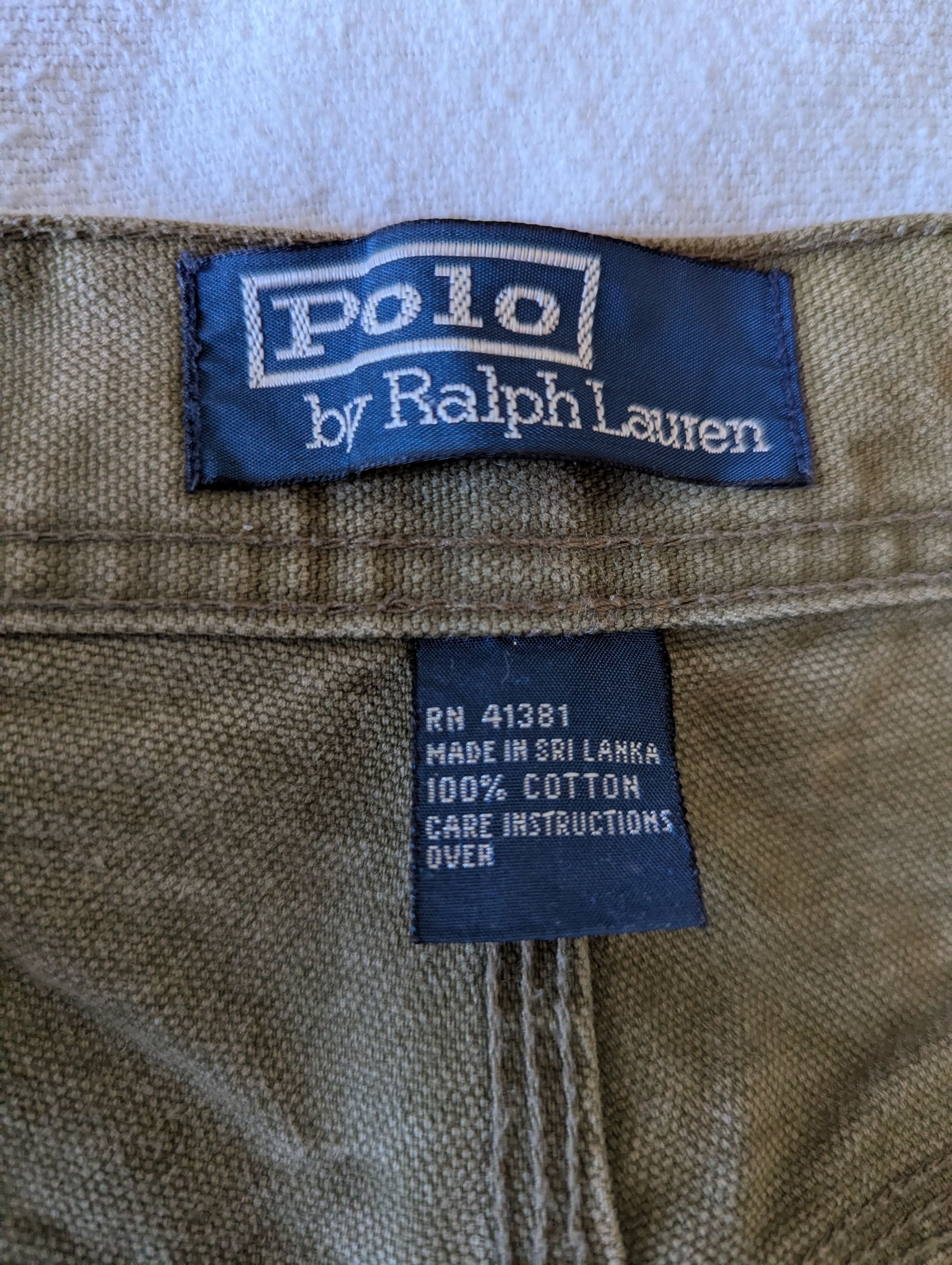 Polo Ralph Lauren Vintage very used Pant Size US 34 / EU 50 - 5 Thumbnail