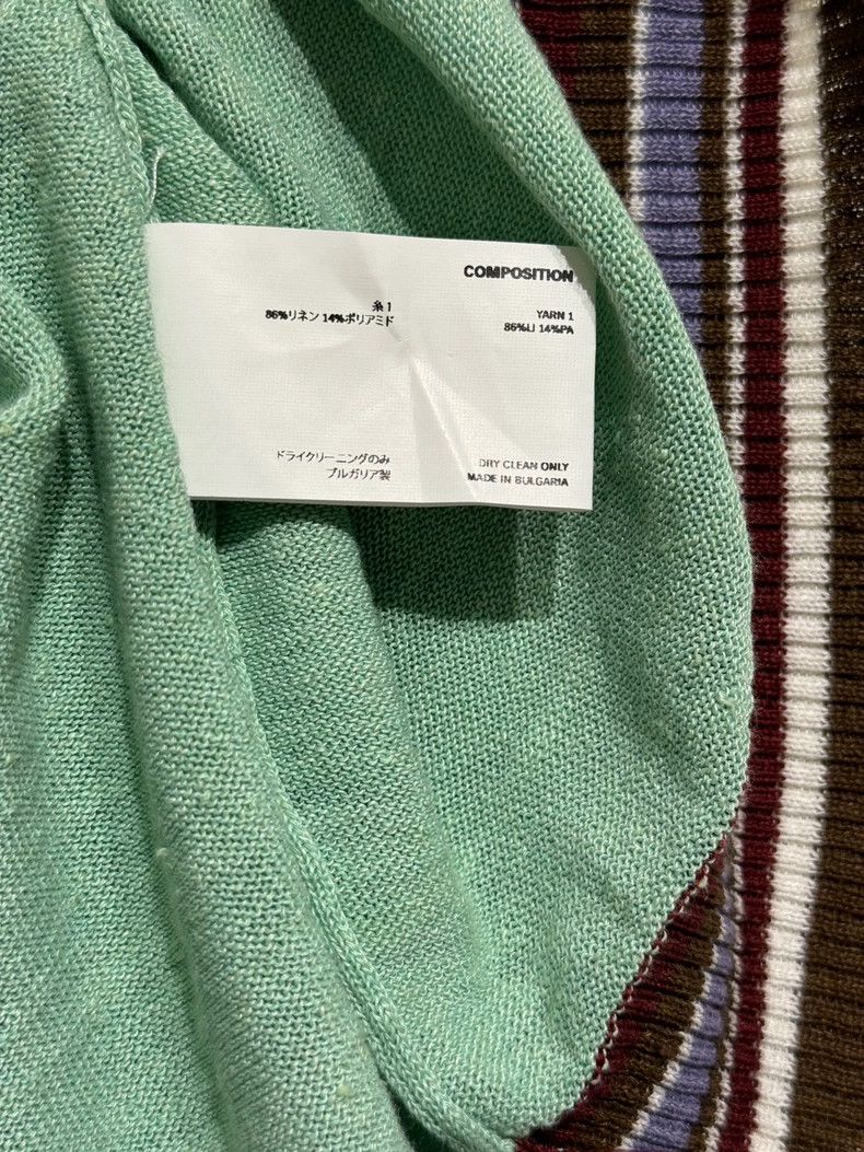 Kiko Kostadinov Kiko Kostadinov 23SS Ria Henley Knit Mint Green Size US L / EU 52-54 / 3 - 8 Thumbnail