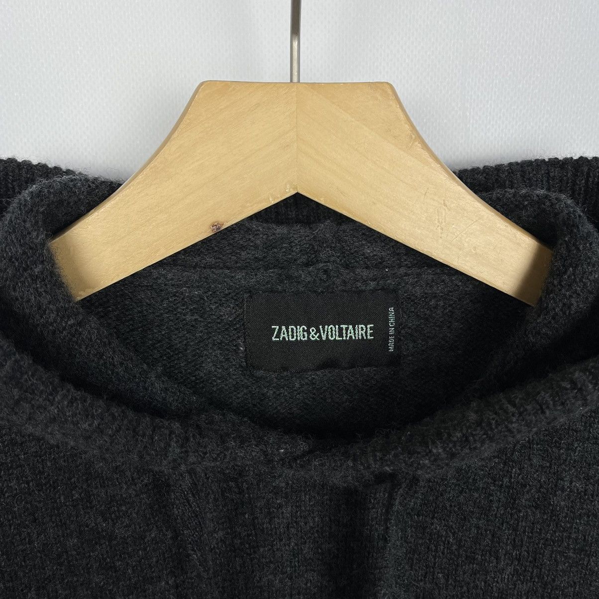Zadig & Voltaire Designer Zadig & Voltaire 100% cashmere Mina Sweater Size S / US 4 / IT 40 - 8 Thumbnail