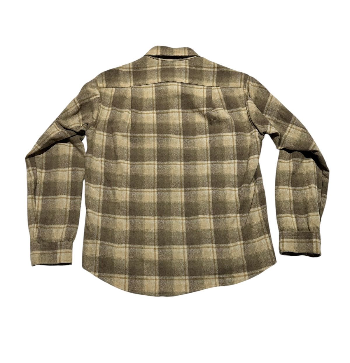 Pendleton Vtg 60s Pendelton Wool shadow plaid long sleeve Size US M / EU 48-50 / 2 - 2 Thumbnail