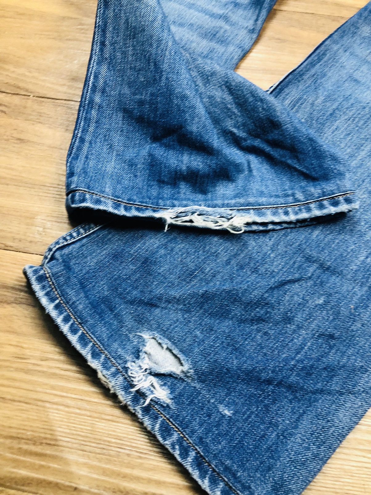 Diesel Diesel Industry Distress Jeans (33) Size US 31 - 22 Thumbnail