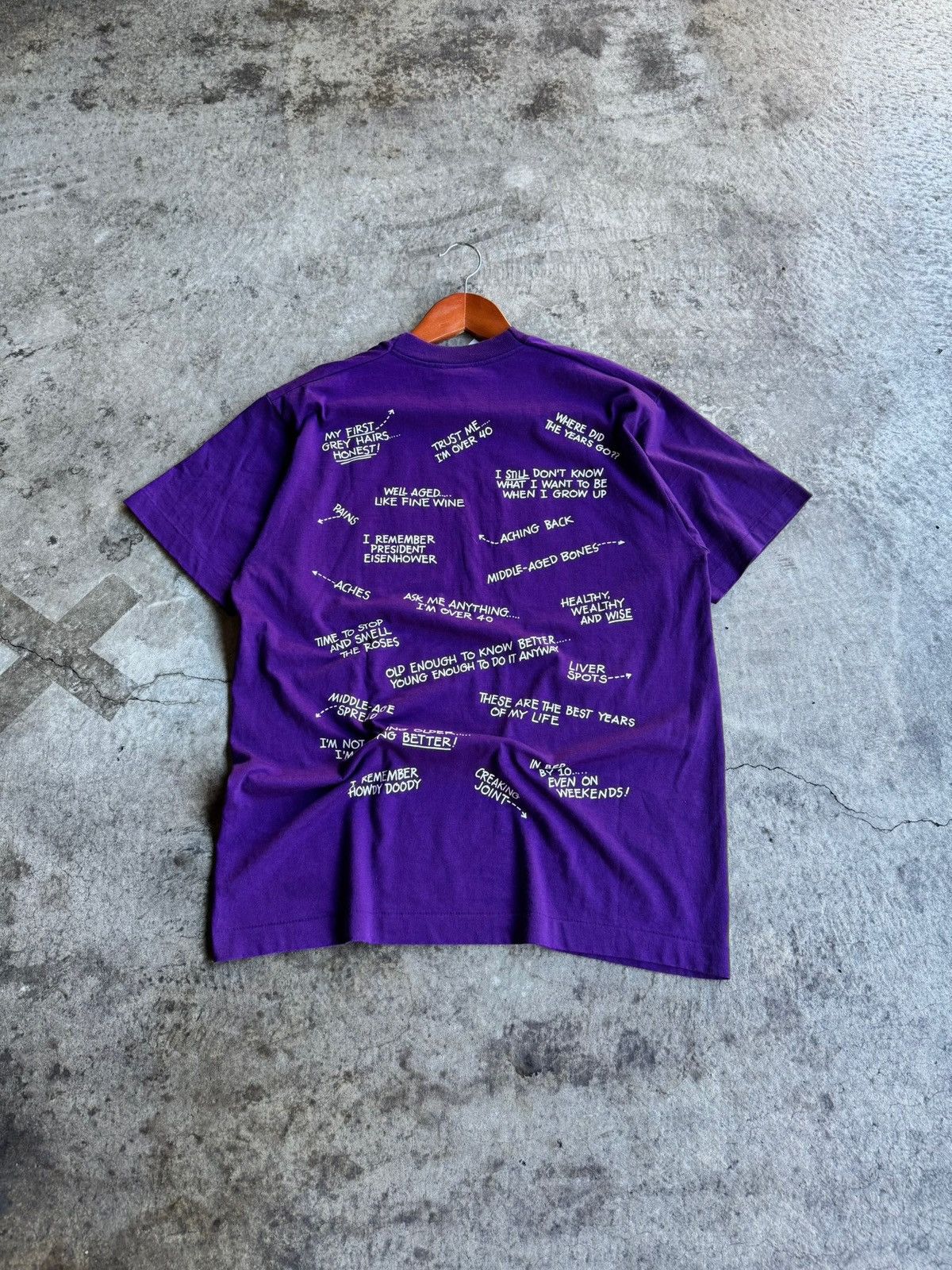 Other × Vintage Crazy Vintage Streetwear Y2K Purple Graphic Size US L / EU 52-54 / 3 - 5 Thumbnail