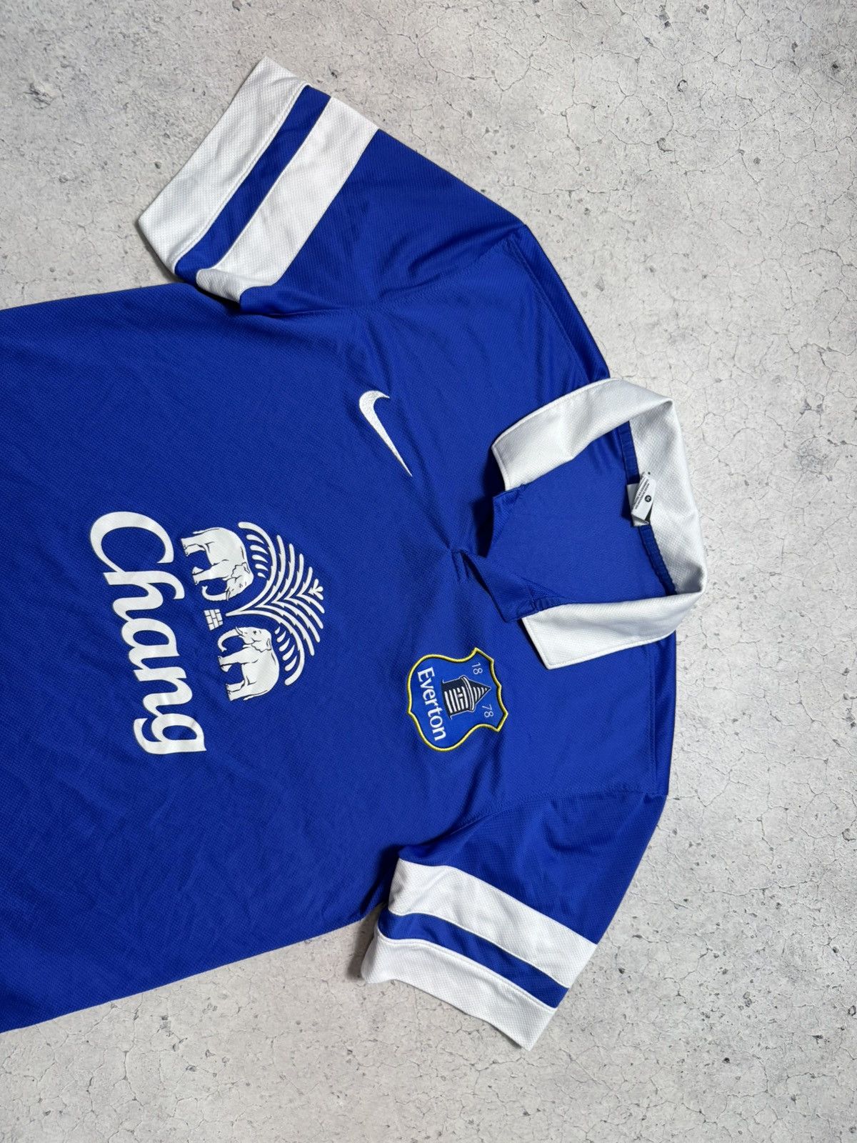 Nike Nike FC Everton 2013/2014 Vintage Soccer Jersey Size US M / EU 48-50 / 2 - 7 Thumbnail