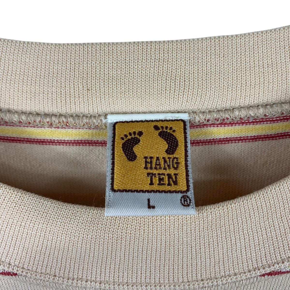 Hang Ten × Vintage Vintage HANG TEN stripe tee shirt Size US L / EU 52-54 / 3 - 3 Thumbnail