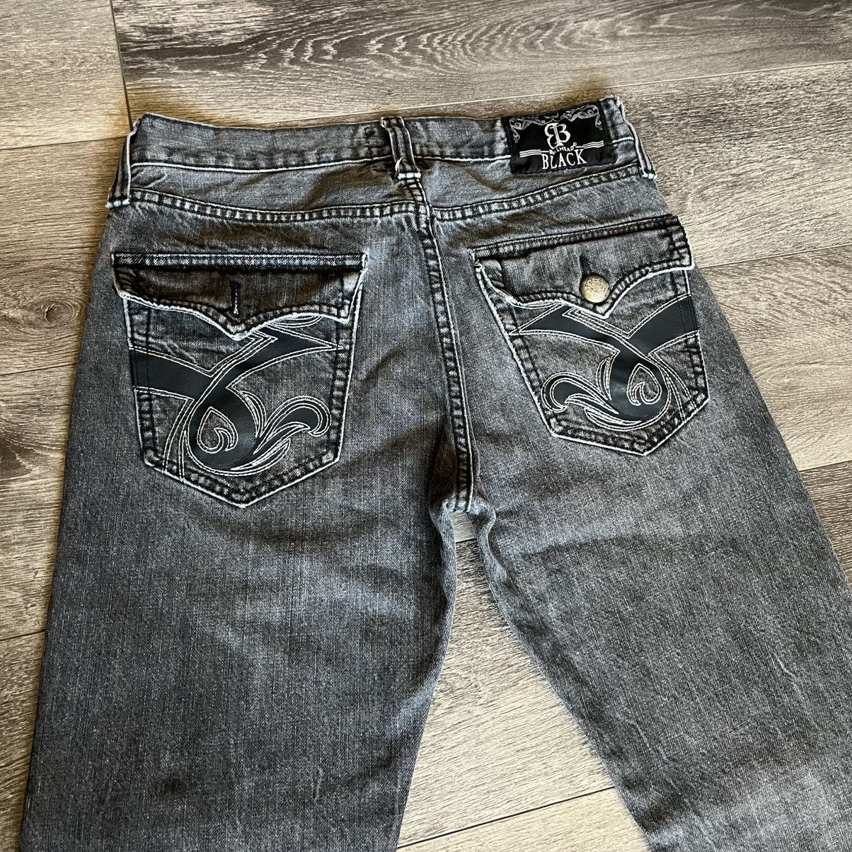 Bullhead Denim Co. Vintage Y2K Bullhead Affliction Style Slim Denim Jeans 28x30 Size US 28 / EU 44 - 3 Thumbnail