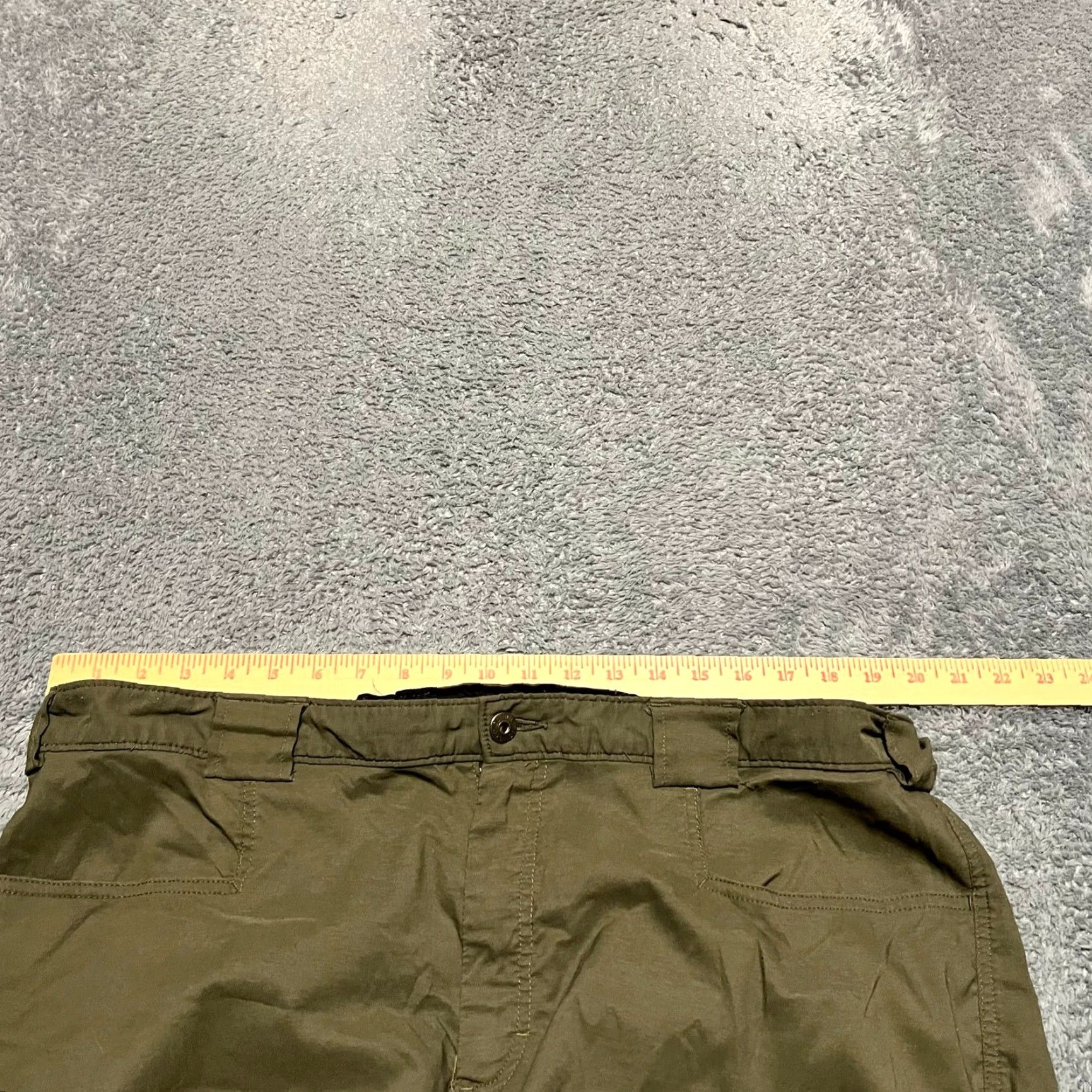 Duluth Trading Company Duluth Trading Pants Mens XL x30 Green Flex Dry On The Fly Cargo Hiking Size US 36 / EU 52 - 7 Thumbnail