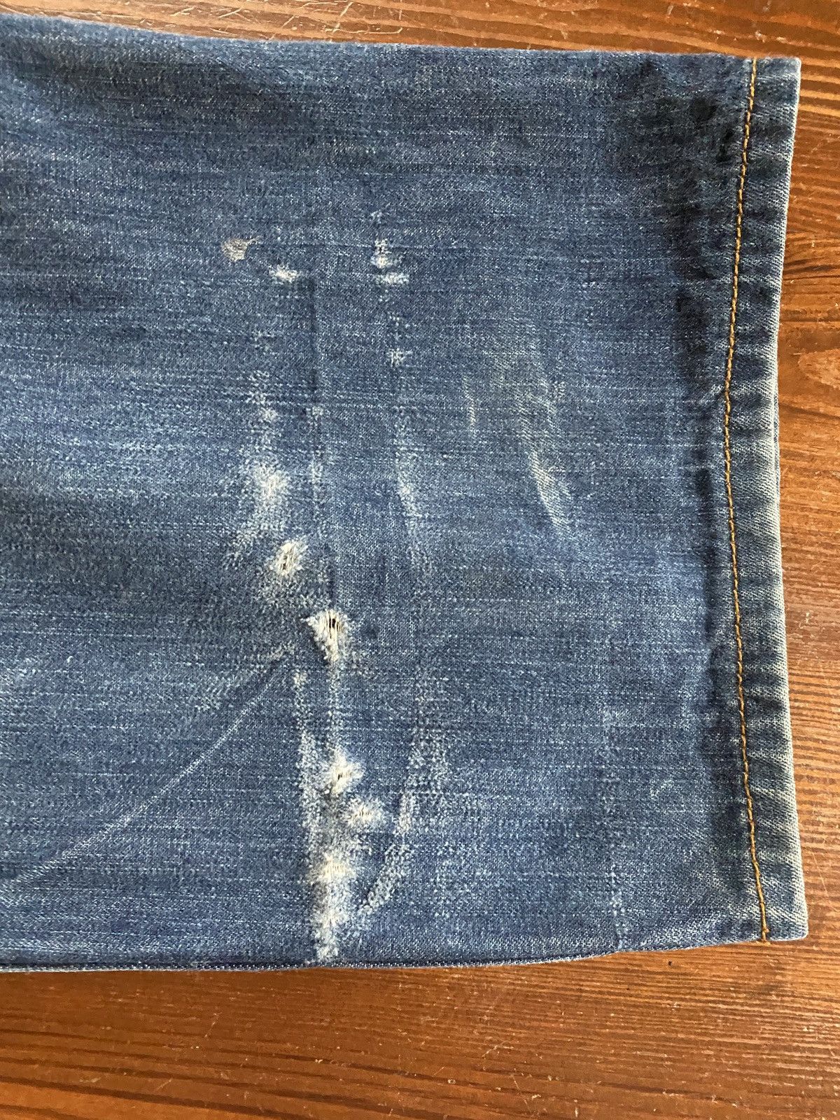 Rocawear Vintage Y2K’s Rocawear Wide Leg Baggy Denim Jeans 35x32 Size US 35 - 5 Thumbnail