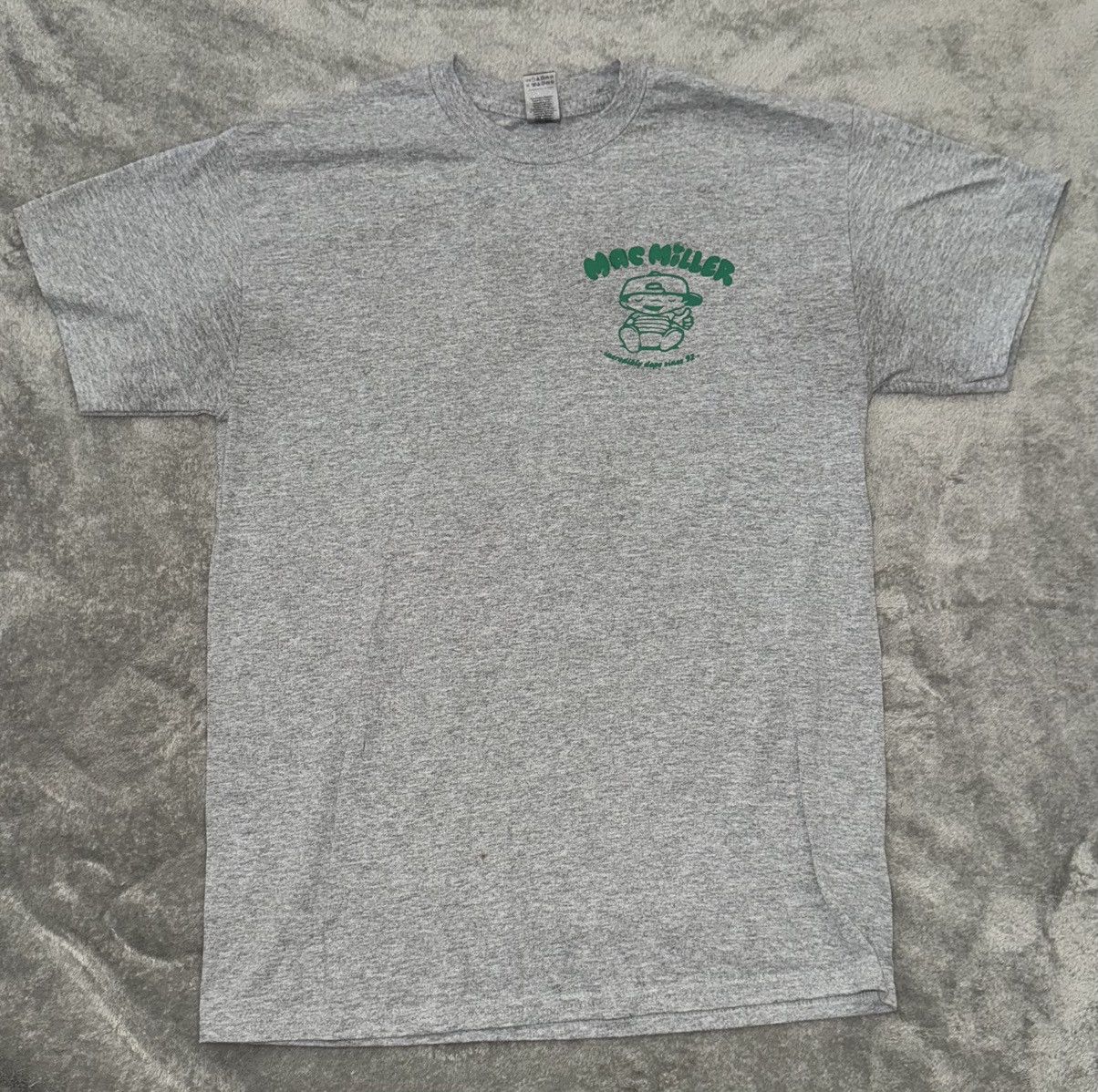 Gildan × Vintage Vintage Mac Miller Incredibly Dope Since 92 Gray Graphic Size US M / EU 48-50 / 2 - 1 Thumbnail