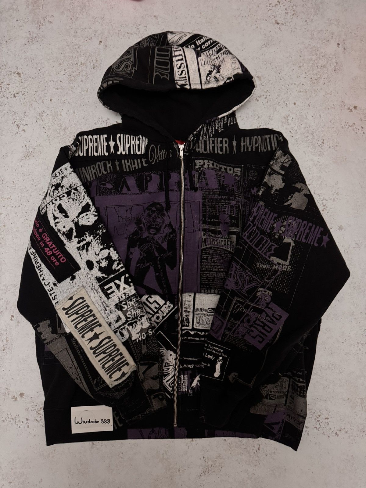 Supreme Collage Hoodie | Grailed