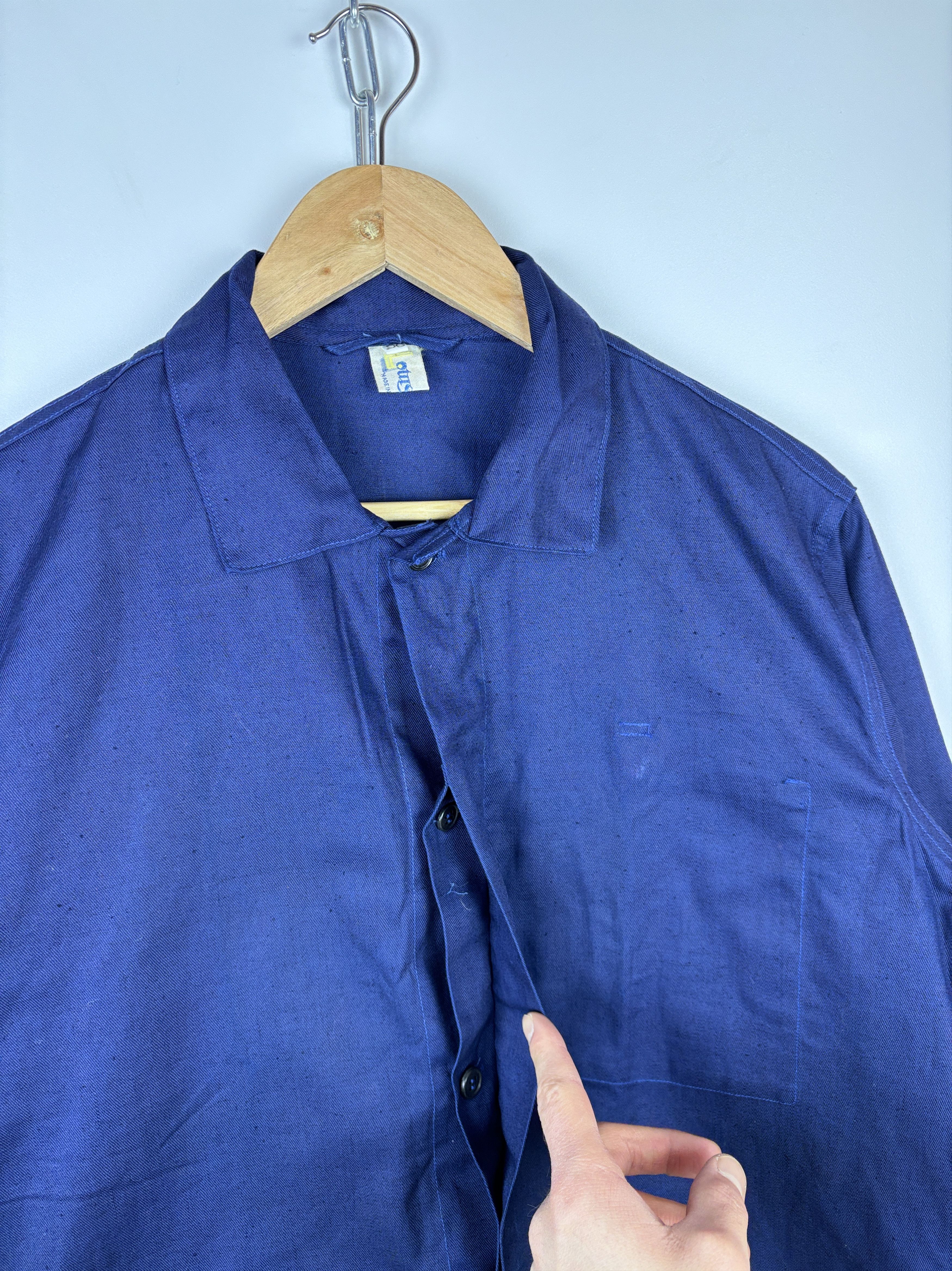 Le Laboureur × Vintage Vintage Lotus Vietnamese Work Jacket Workwear Chore Jacket Size US M / EU 48-50 / 2 - 7 Thumbnail