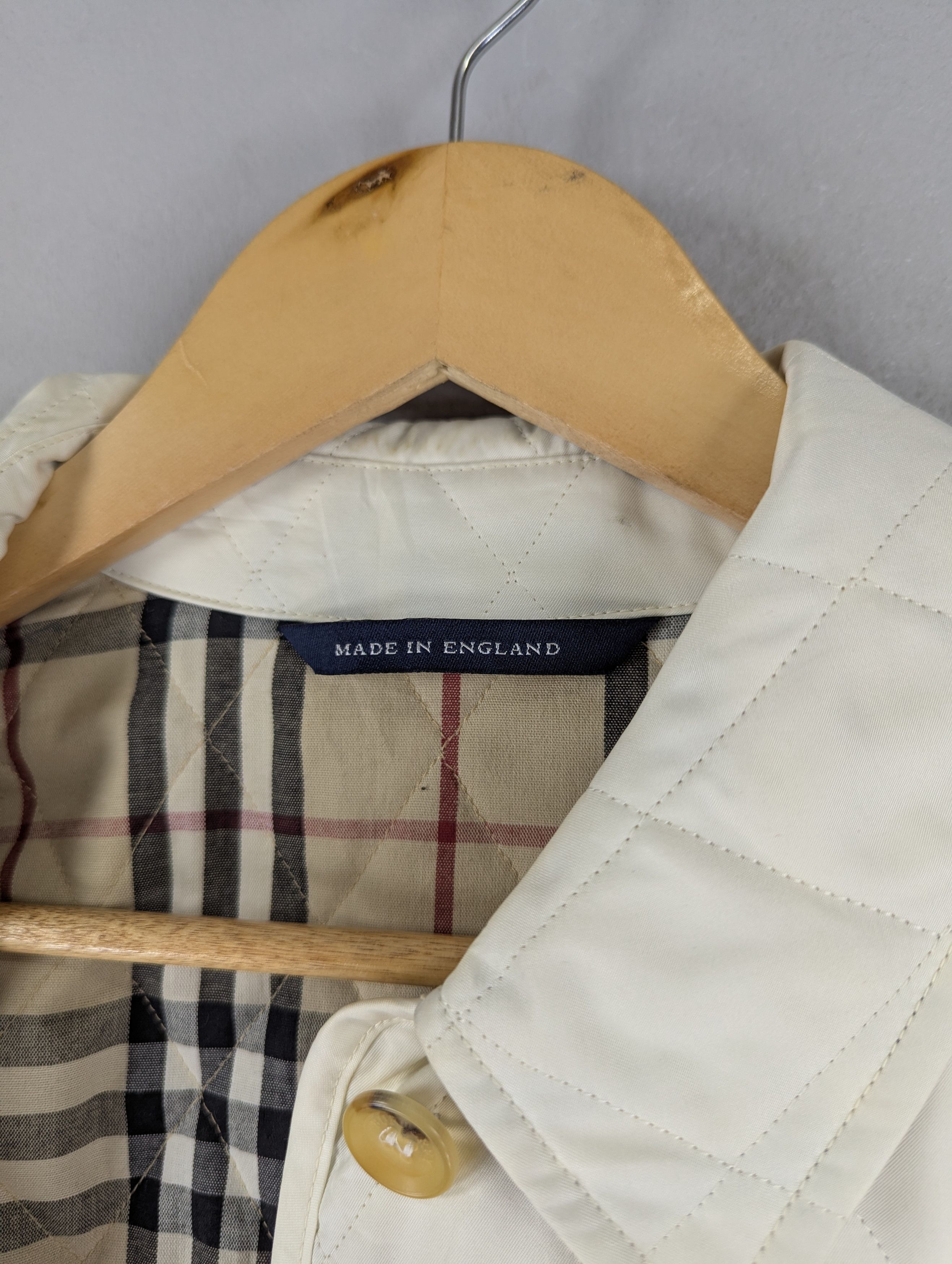 Burberry Vintage Burberry London Quilted Button Ups Jacket Size L / US 10 / IT 46 - 8 Thumbnail