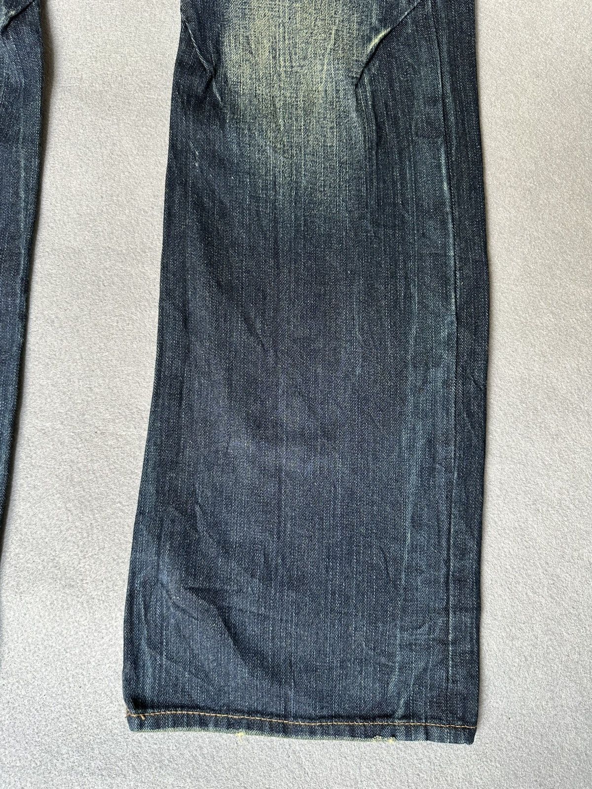 Japanese Brand FLARE Root Three Design Denim Size US 30 / EU 46 - 6 Thumbnail