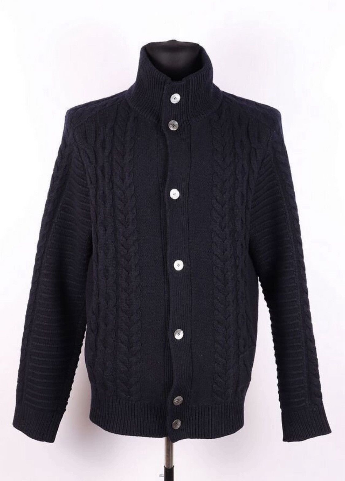 Louis Vuitton Louis Vuitton Wool Cardigan Sweater Size US M / EU 48-50 / 2 - 1 Thumbnail