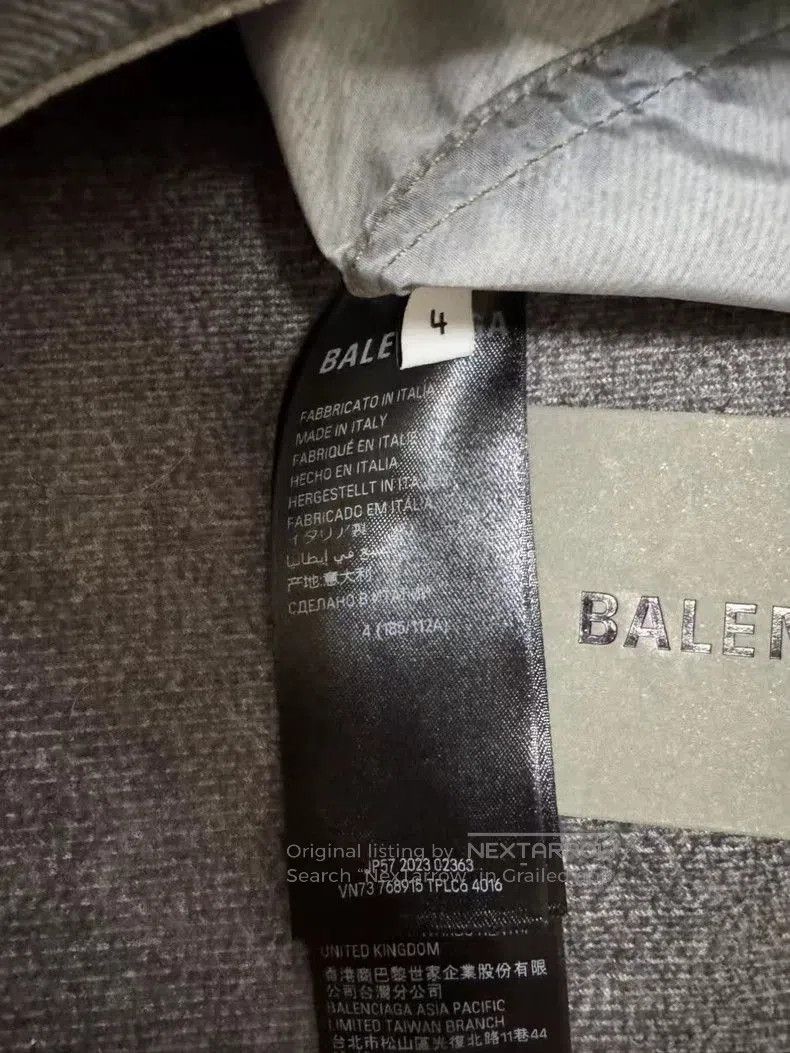 Balenciaga Balenciaga Digital Denim Jacket. Size US L / EU 52-54 / 3 - 4 Thumbnail