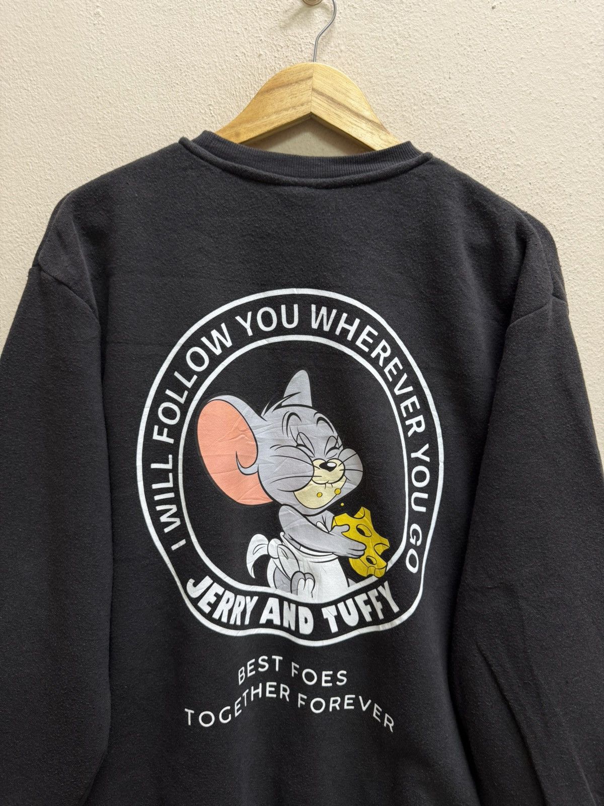 Cartoon Network Tom Jerry and Tuffy Cartoon Network Backhit Sweatshirt Size US XL / EU 56 / 4 - 19 Thumbnail