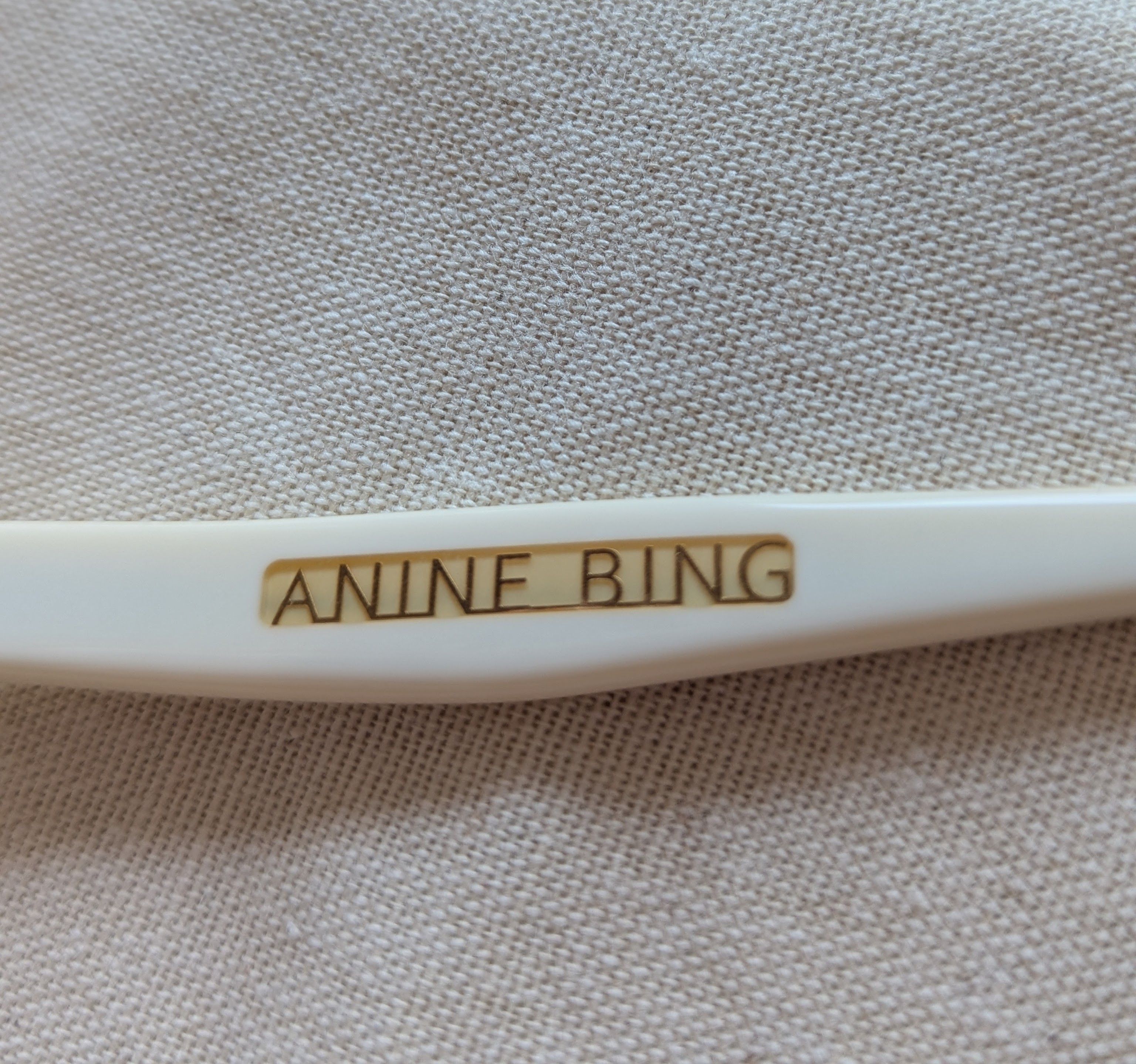 Anine Bing ANINE BING Echo Park Sunglasses | Color BONE | AUTH Size ONE SIZE - 9 Thumbnail