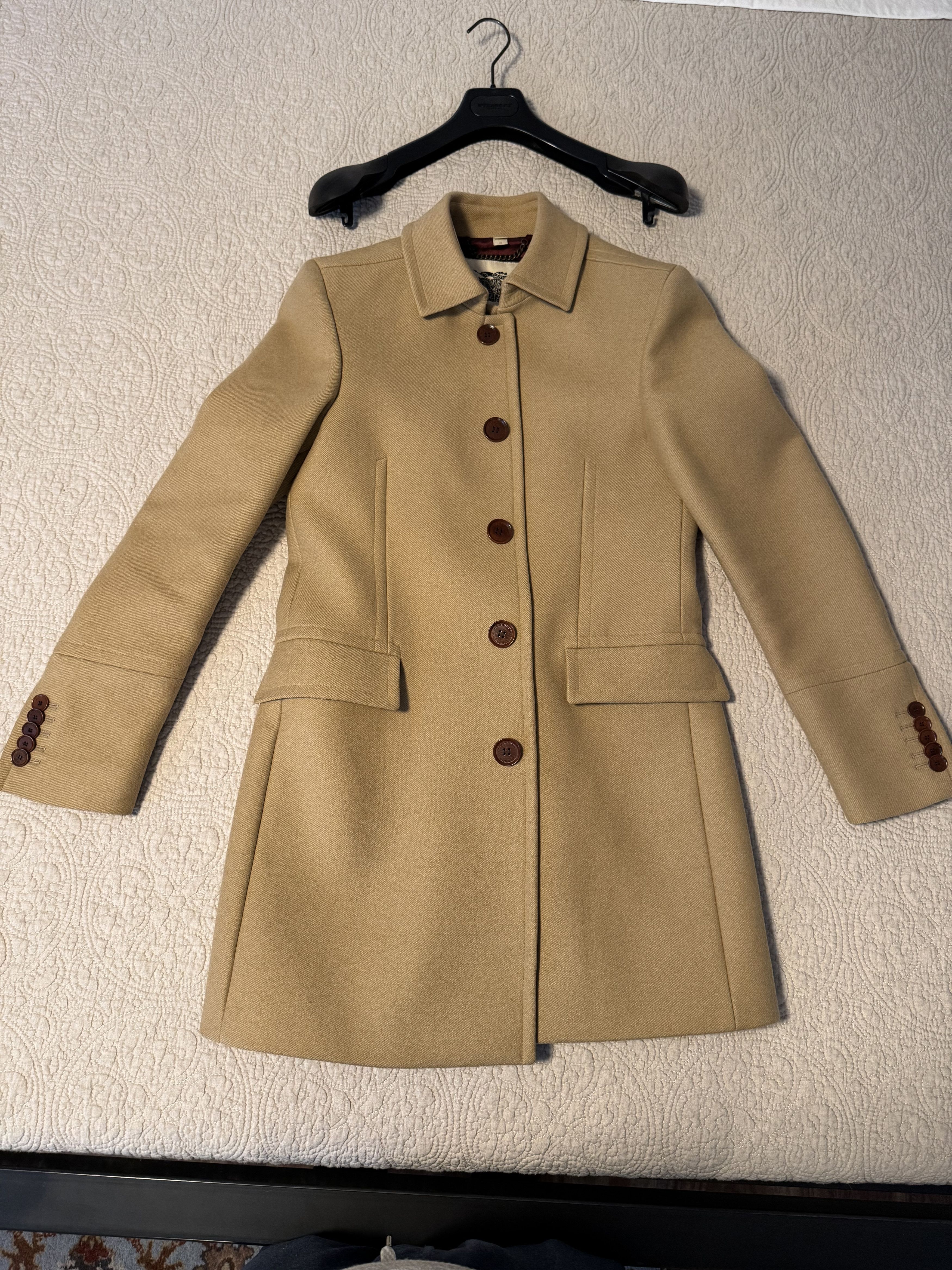 Burberry Burberry wool/cashmere overcoat, camel Size US S / EU 44-46 / 1 - 1 Thumbnail