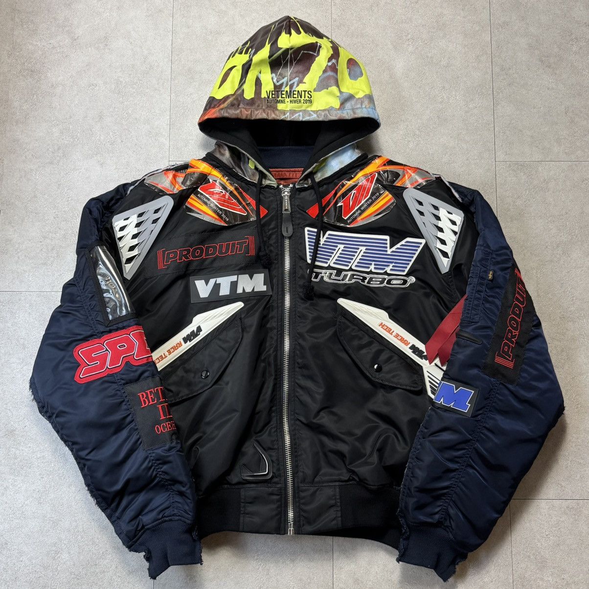 Vetements VETEMENTS Racing Bomber Jacket | Grailed