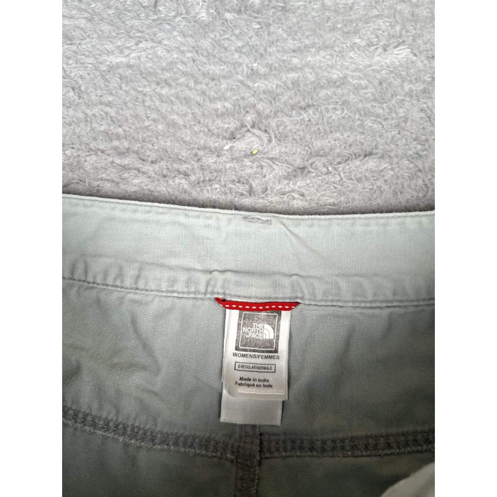 The North Face The North Face Cargo Shorts Womens 8 Green Cotton Twill Hiking Outdoor 32x6 Size 30" / US 8 / IT 44 - 7 Thumbnail