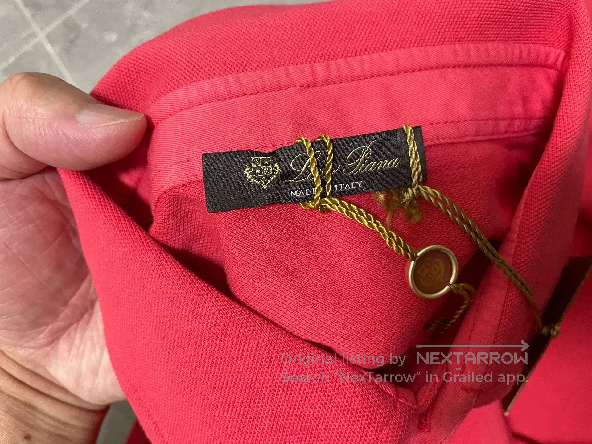 Loro Piana Loro Piana Men's Polo Shirt. Size US M / EU 48-50 / 2 - 3 Thumbnail