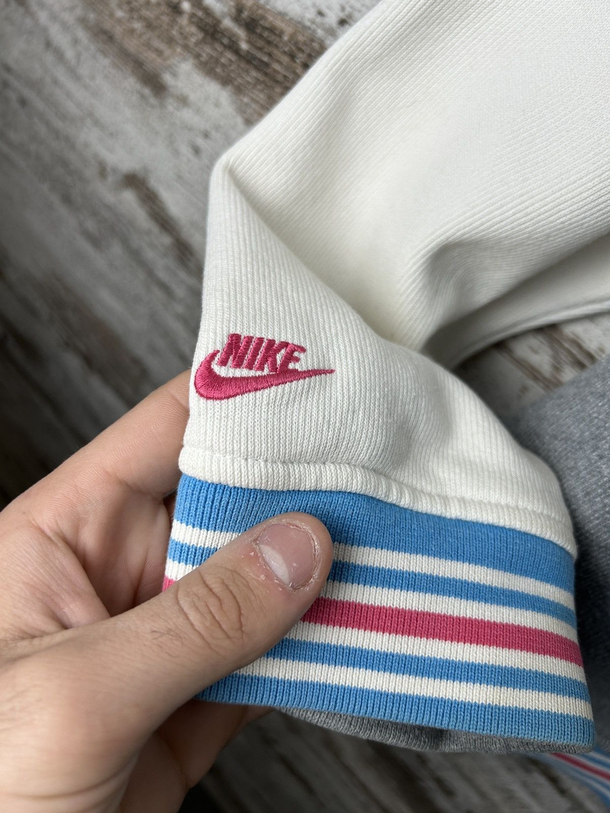 Nike × Vintage Mens Vintage Nike bombers sweatshirt y2k rare streetwear acg Size US XL / EU 56 / 4 - 16 Thumbnail