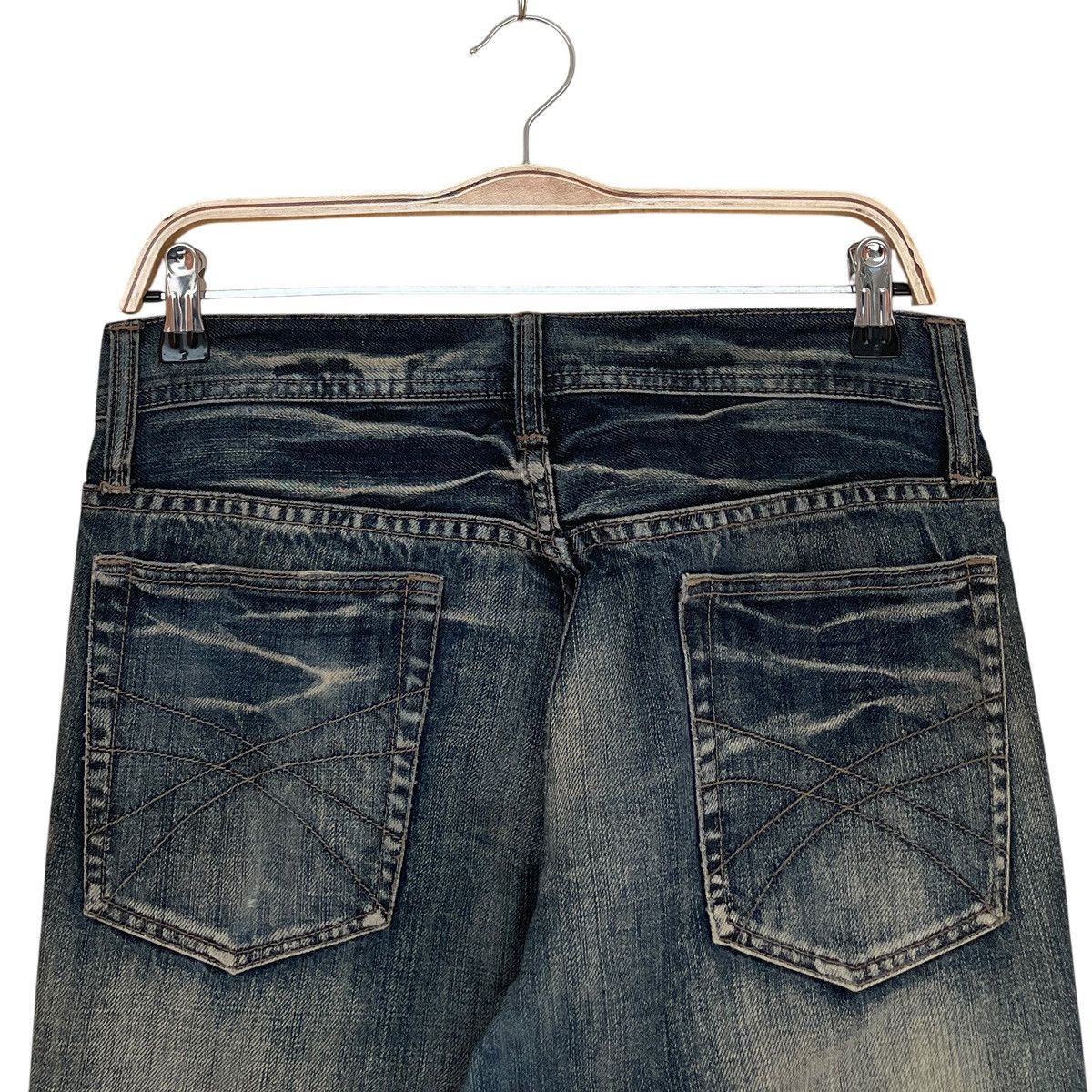 If Six Was Nine × Japanese Brand × Le Grande Bleu (L.G.B.) Vintage Japanese Brand Edge x Rupert Jeans 2000s Size US 31 - 4 Thumbnail
