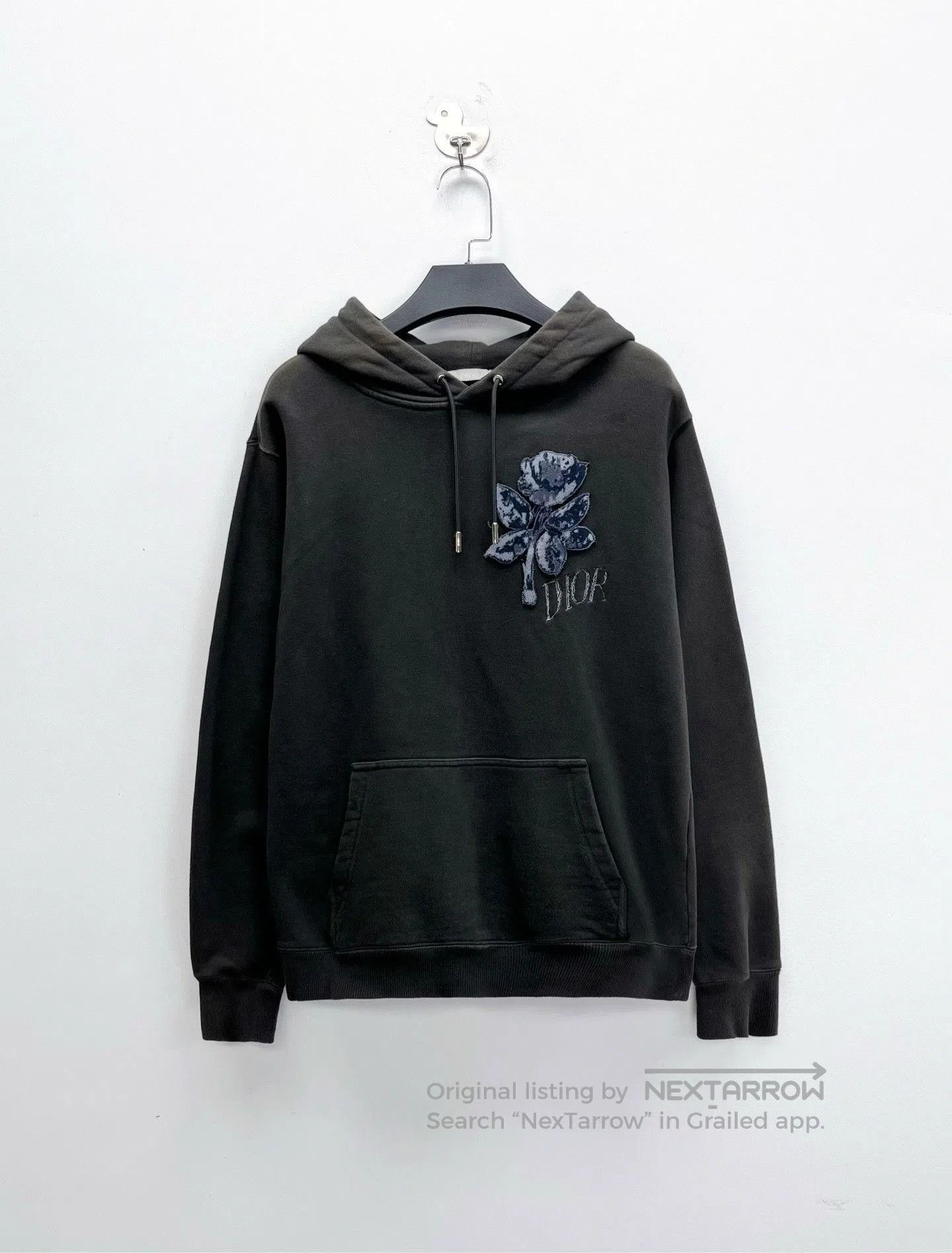 Dior Dior Floral Logo Embroidery Hoodie. Size US M / EU 48-50 / 2 - 1 Thumbnail