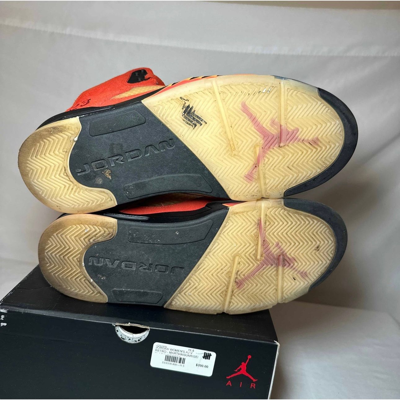 Jordan Brand × Nike Size 11.5 Wmns Air Jordan 5 Retro Dunk on Mars Women's Shoes Size US 11.5 / IT 41.5 - 6 Thumbnail