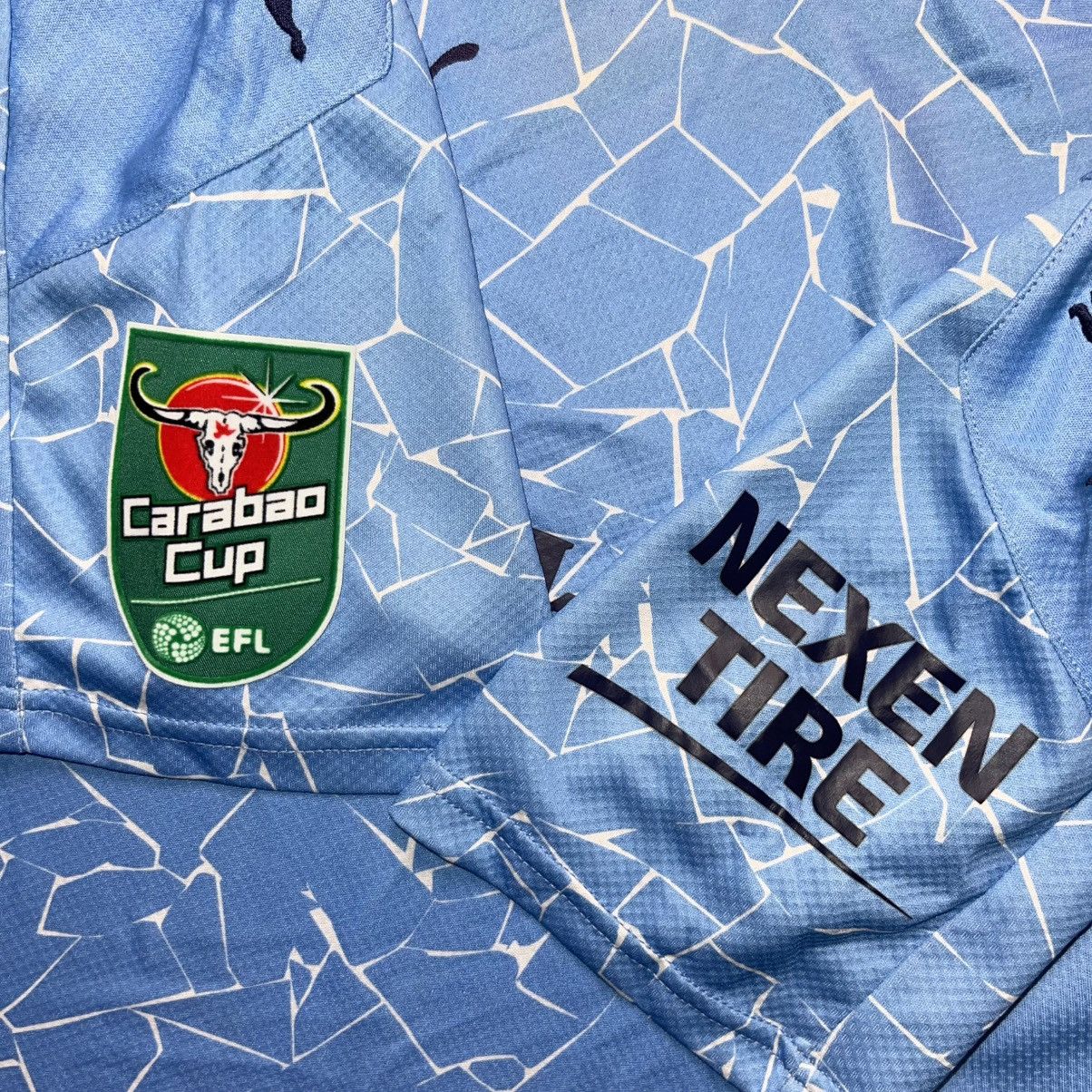 Puma × Vintage MAN CITY PUMA 2020/2021 FOOTBALL HOME JERSEY #10 AGUERO Size US M / EU 48-50 / 2 - 7 Thumbnail