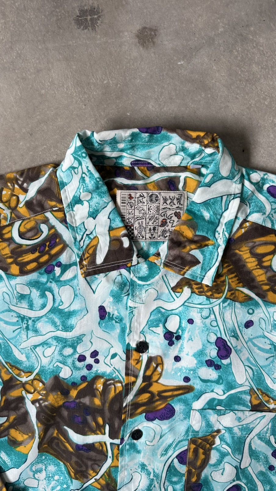 Vintage GIGOLO BNWT PATTERN SHIRT Size US L / EU 52-54 / 3 - 5 Thumbnail