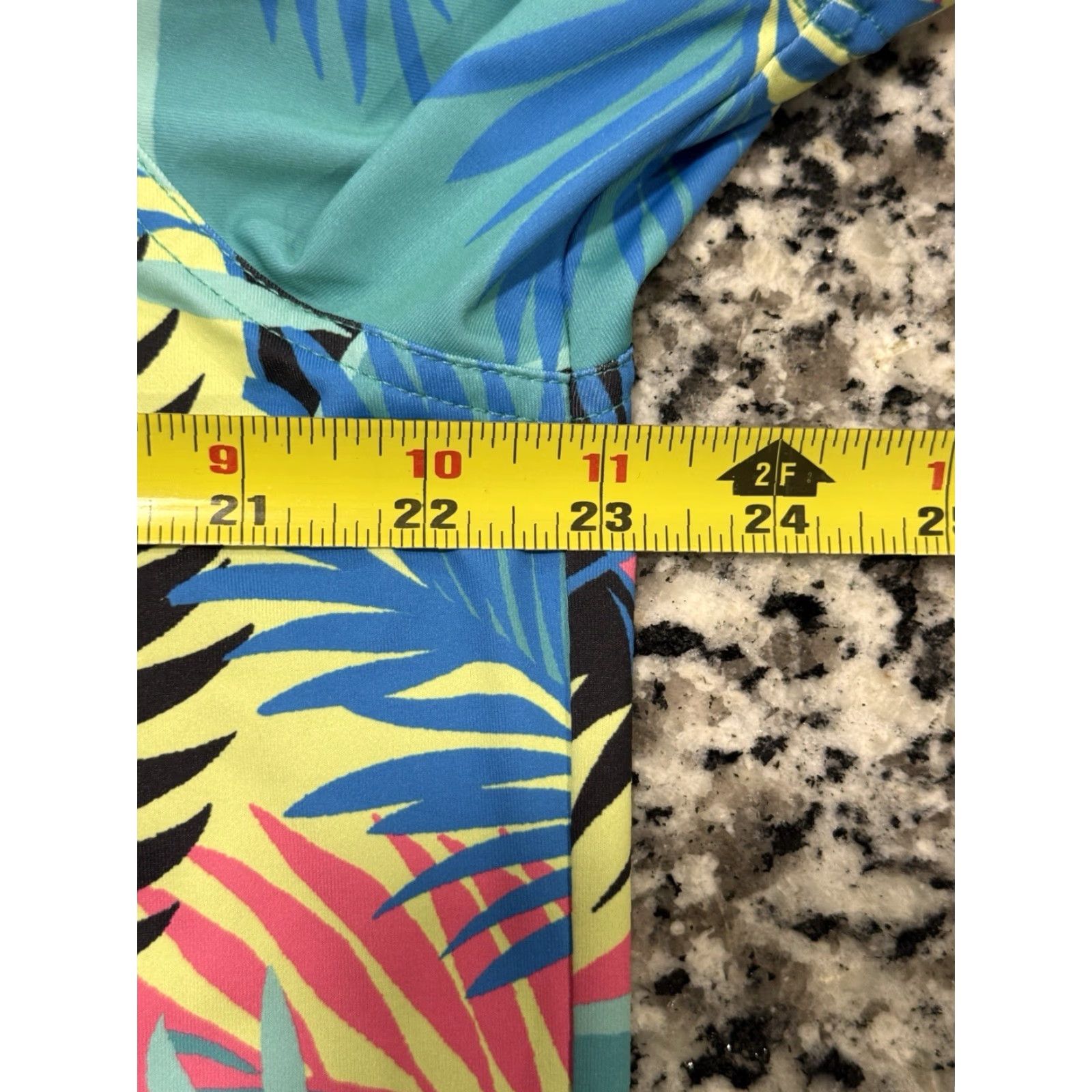 Chubbies Chubbies Polo Shirt Mens Large Multicolor Palm Tropical Leaf Stretch Golf EUC Size US L / EU 52-54 / 3 - 4 Thumbnail