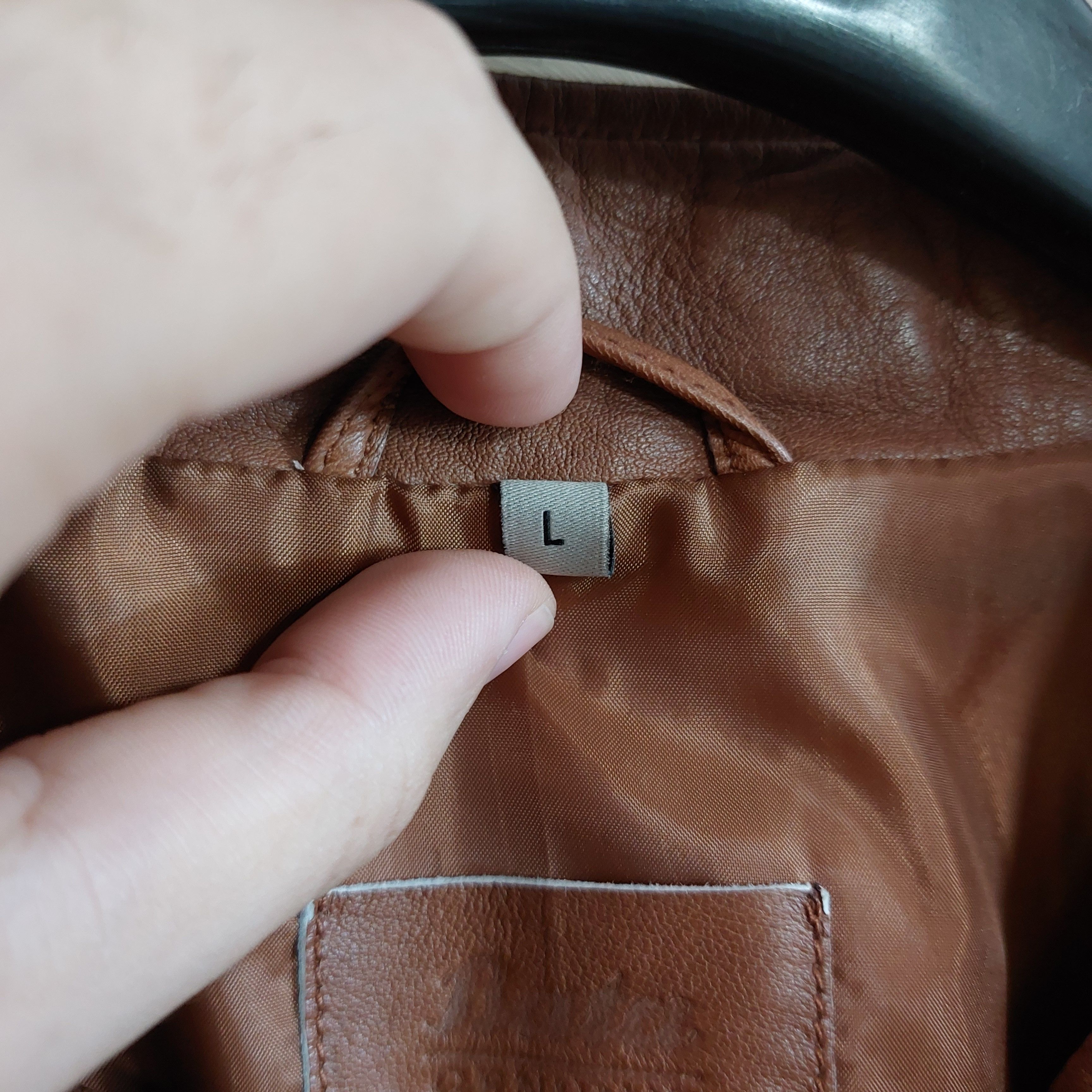 Bata Bata Genuine Leather Jacket L – Made in Italy Size US L / EU 52-54 / 3 - 3 Thumbnail