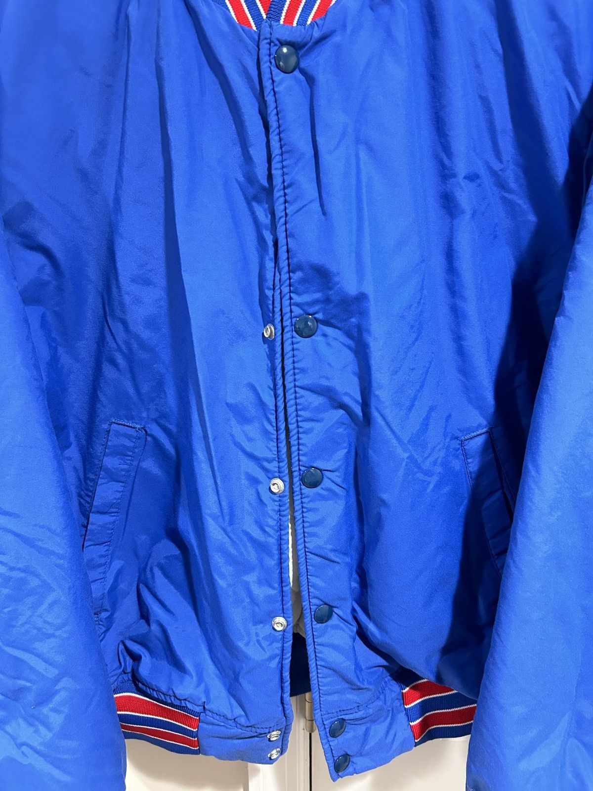 Vintage Vintage 80s 90s Snap Button Bomber Jacket Windbreaker Size US L / EU 52-54 / 3 - 2 Thumbnail