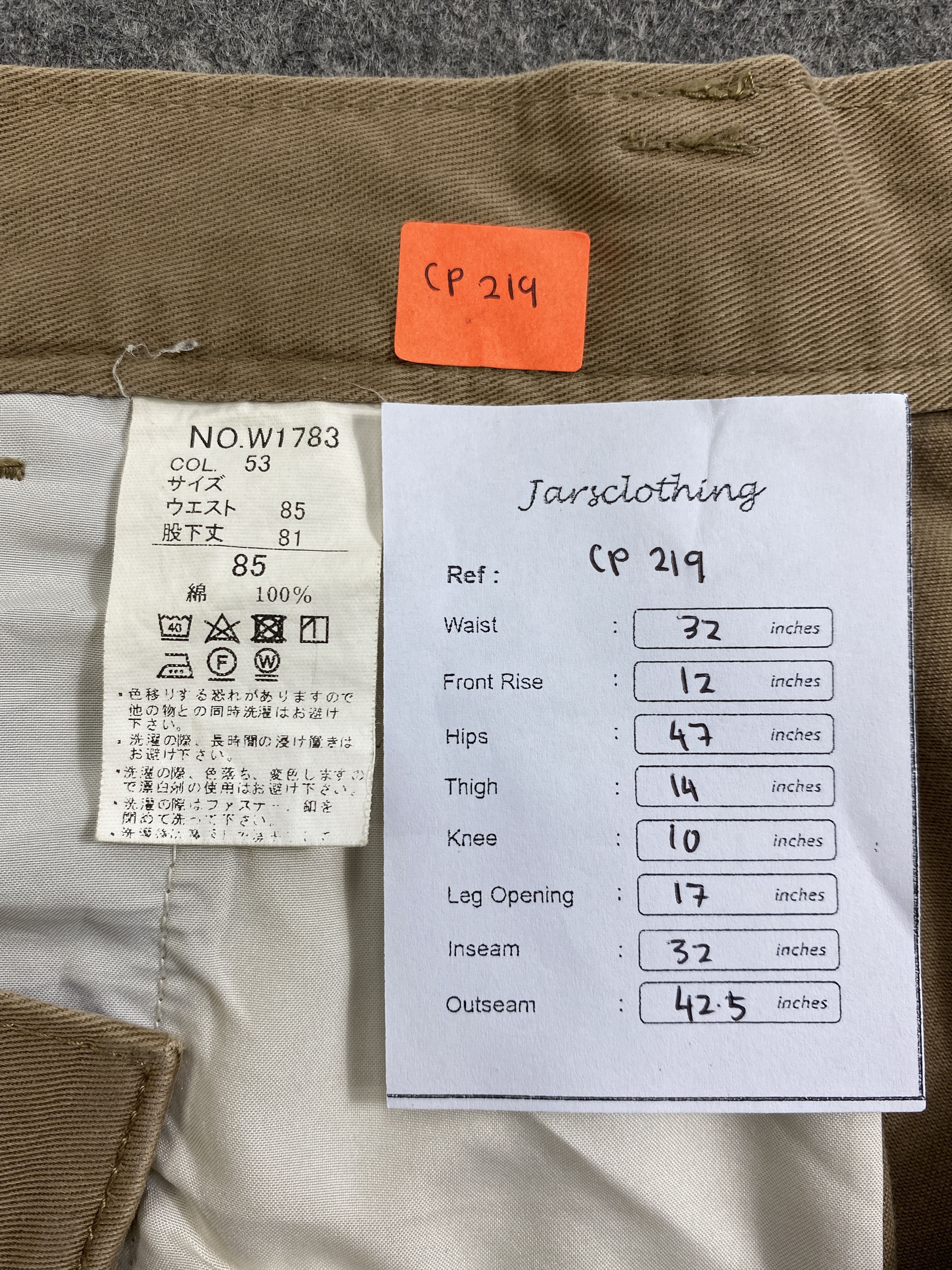 Japanese Brand Vintage Japanese Cargo Pants Multi Pocket -CP219 Size US 32 / EU 48 - 9 Thumbnail