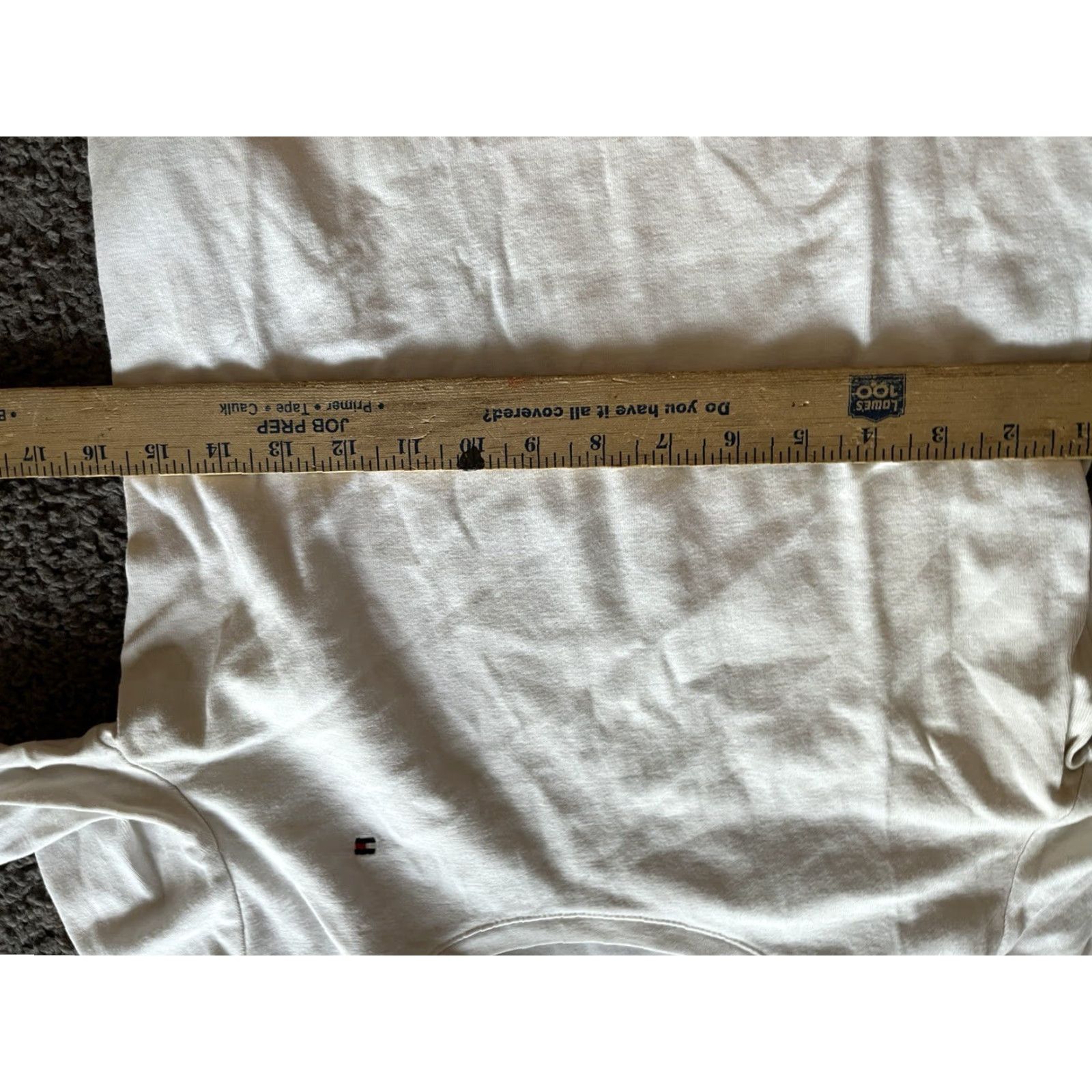 Tommy Hilfiger Tommy Hilfiger Shirt Womens Adult Medium White Long Sleeve Casual Preppy Size M / US 6-8 / IT 42-44 - 5 Thumbnail