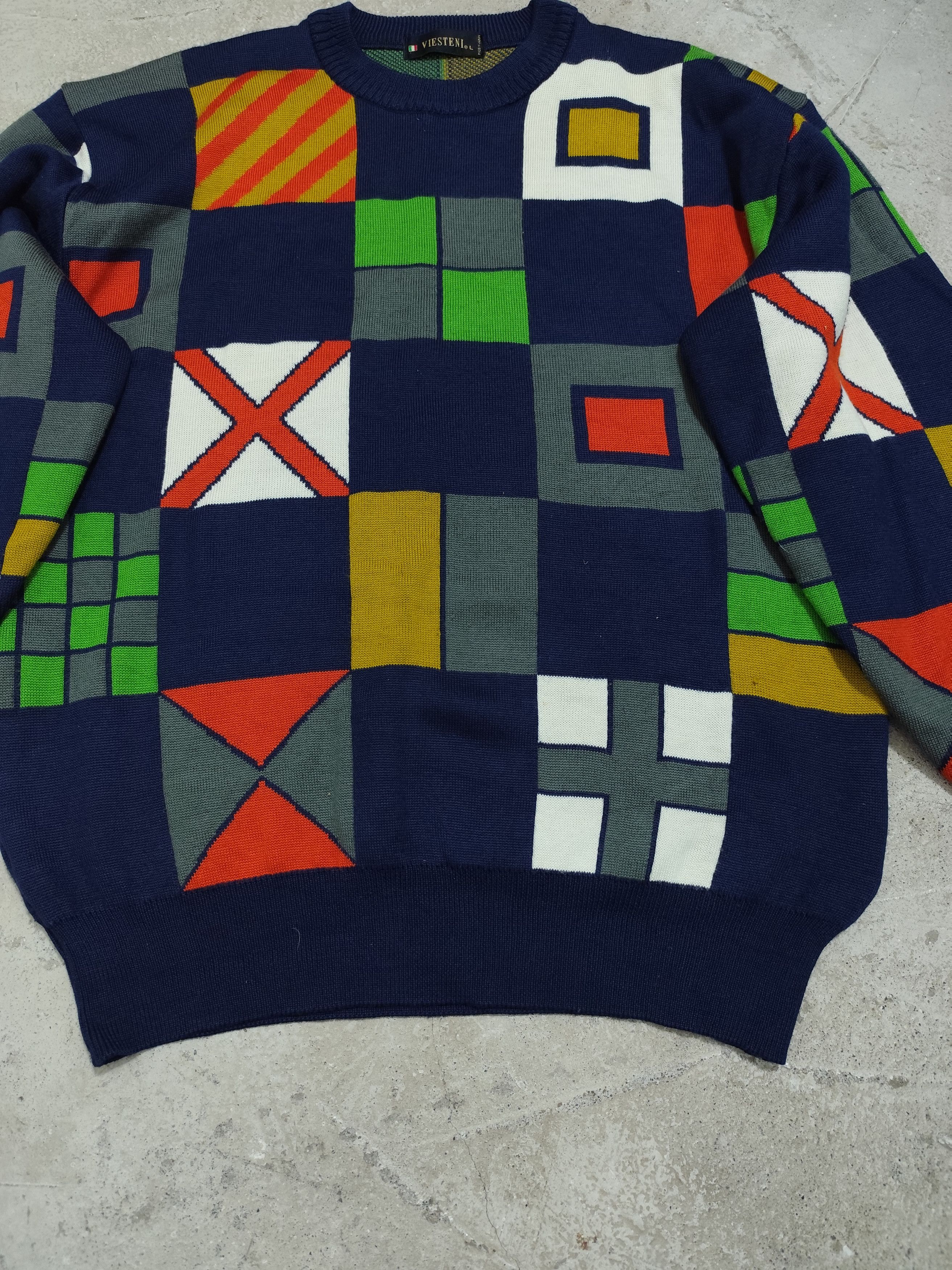 Coogi × Japanese Brand Vintage Coogi missoni style Viesteni knitted sweater Size US M / EU 48-50 / 2 - 2 Thumbnail