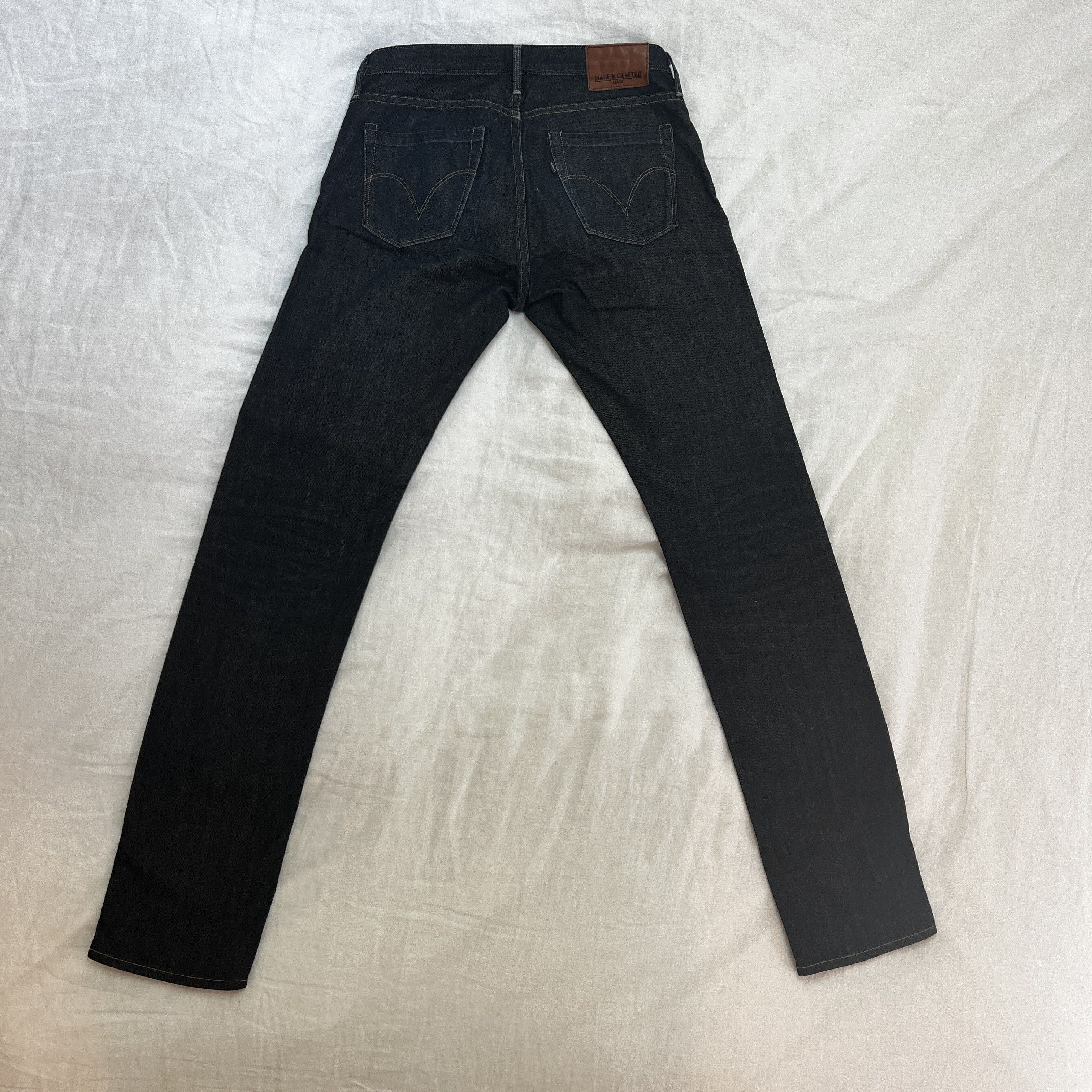 Levi's Made & Crafted Levi’s Made & Crafted 30/34 Midnight Blue Denim Jeans Size US 30 / EU 46 - 5 Thumbnail