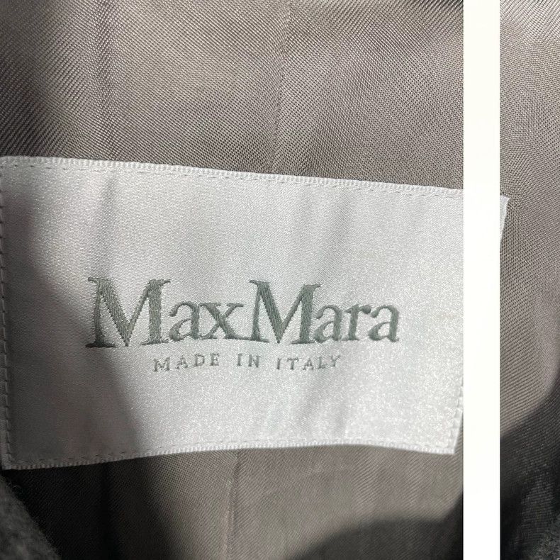 Max Mara Max Mara Grey coat Size M / US 6-8 / IT 42-44 - 4 Thumbnail
