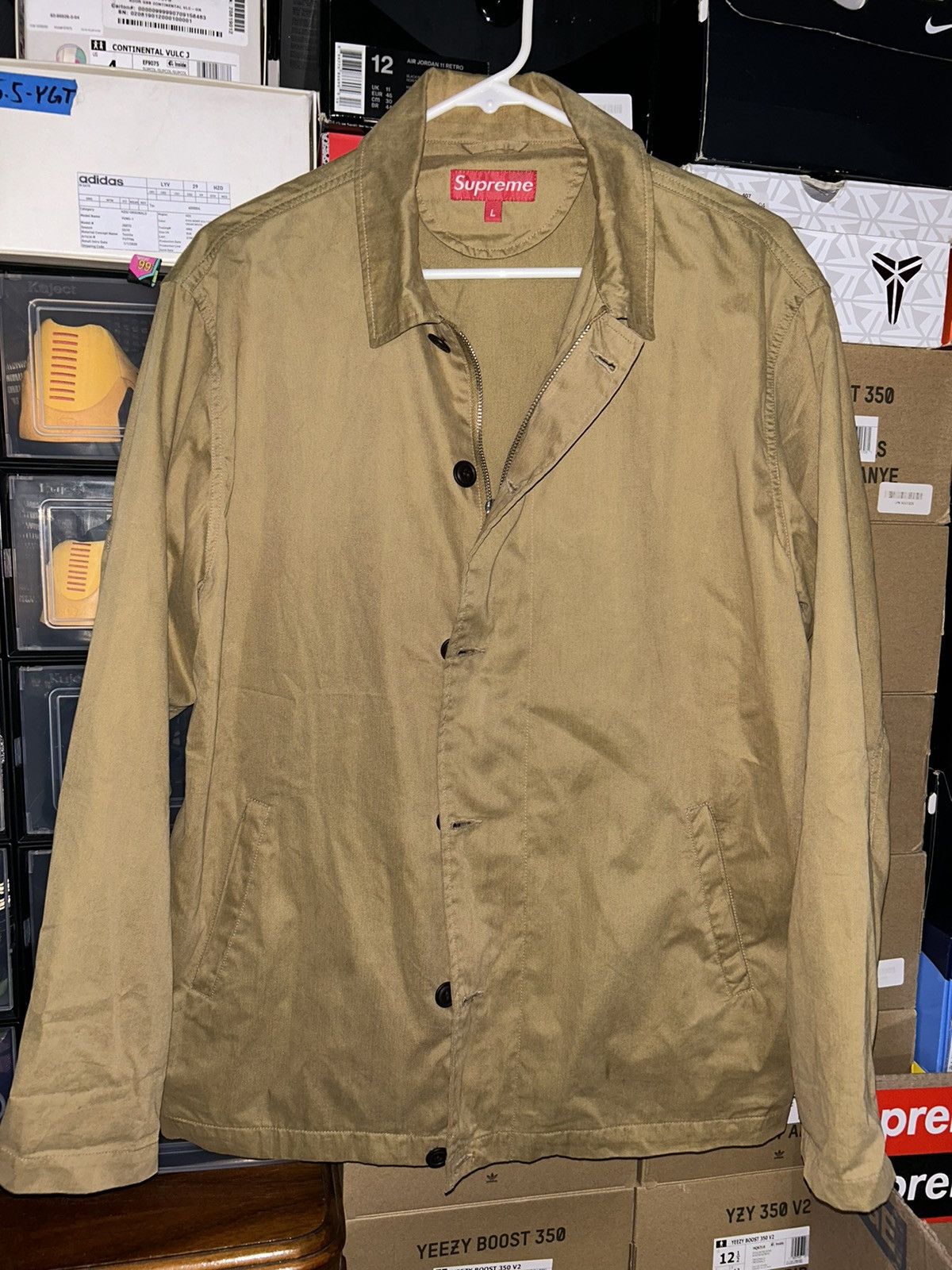 Supreme Supreme Button Zip Jacket size Large Size US L / EU 52-54 / 3 - 1 Thumbnail
