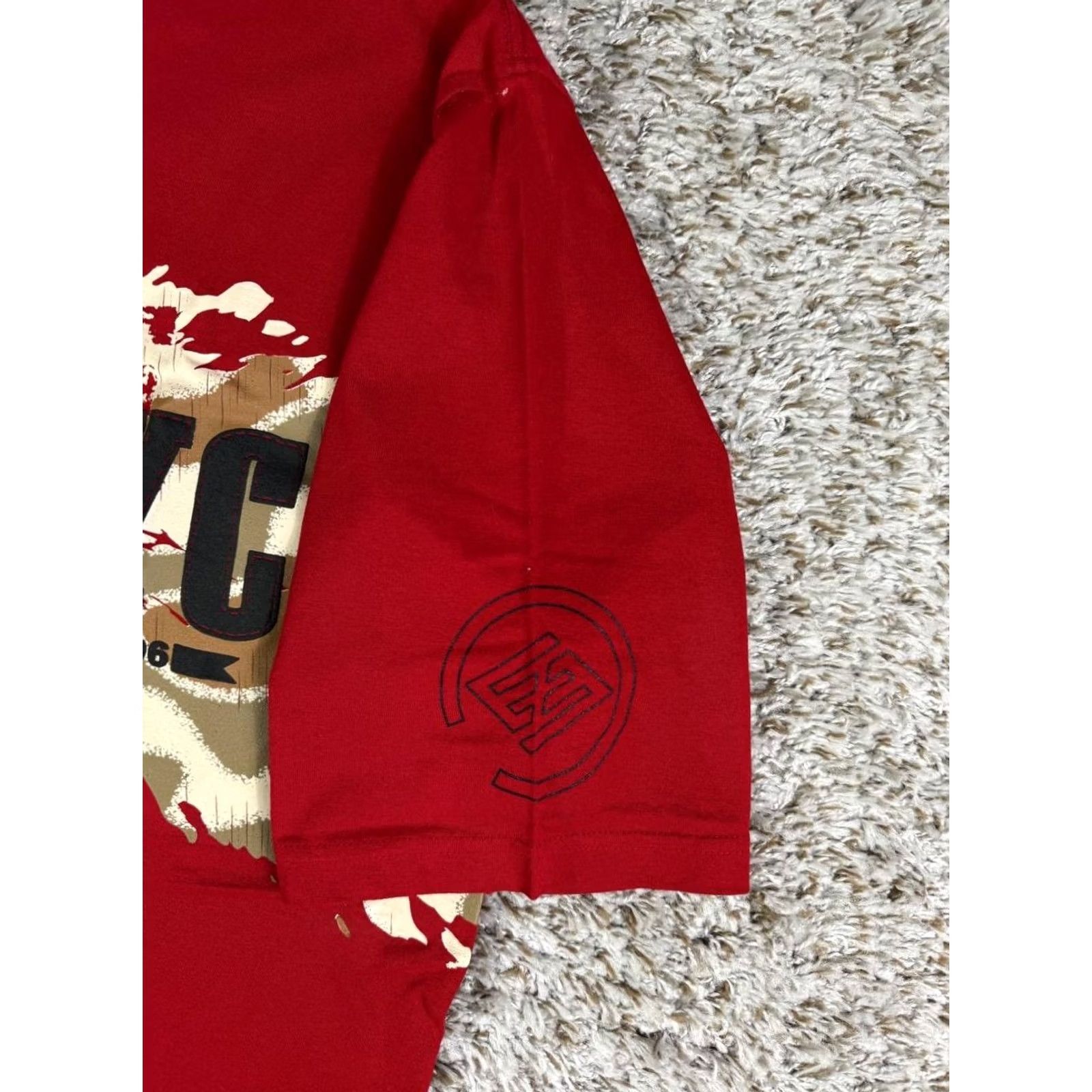 Enyce VINTAGE ENYCE T-Shirt XXL Red 2000s Made In Canada Graphic Big Logo Hip Hop Tee RARE Mens 90s 00s Size US XXL / EU 58 / 5 - 4 Thumbnail