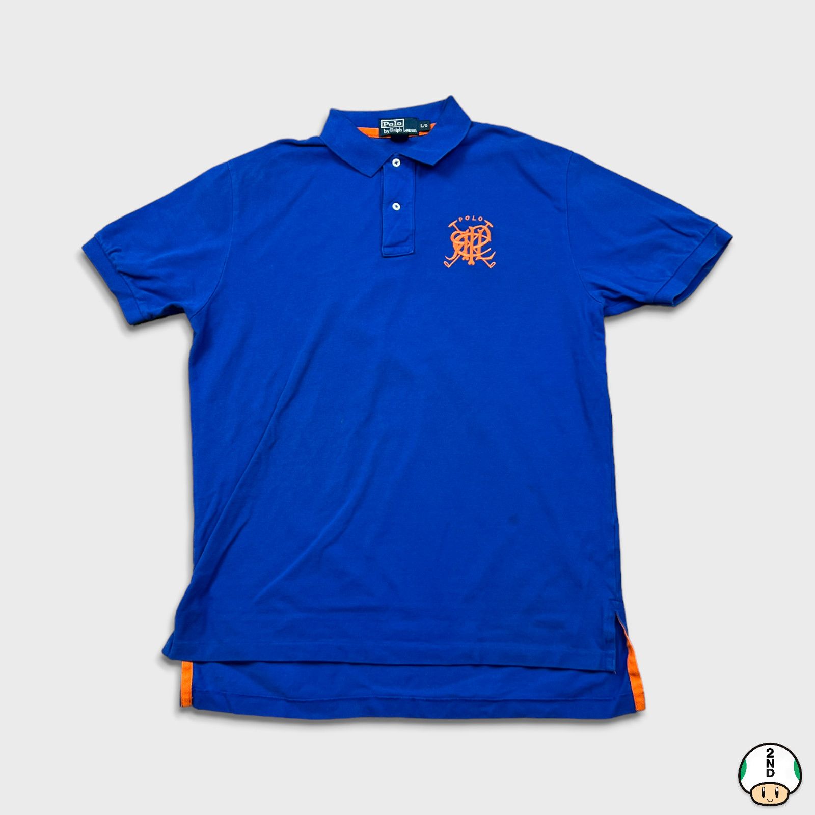 Polo Ralph Lauren × Vintage VTG 90s Polo Ralph Lauren Shirt Large Double Clubs Preppy Size US L / EU 52-54 / 3 - 1 Thumbnail
