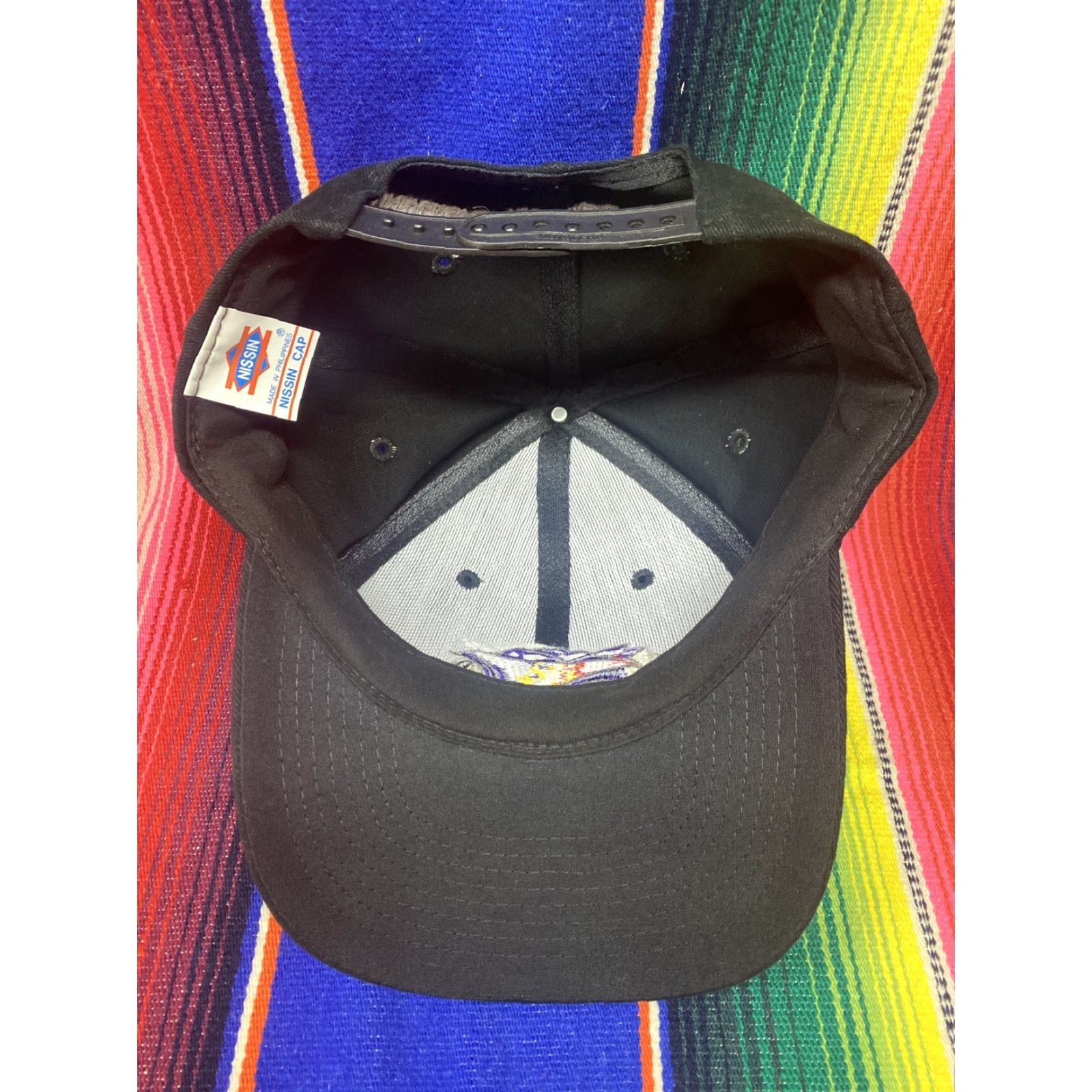 Vintage VINTAGE Nissan Hat Snapback “Hot Rod U” Embroidered Patch UTI Adjustable Hat Size ONE SIZE - 4 Thumbnail