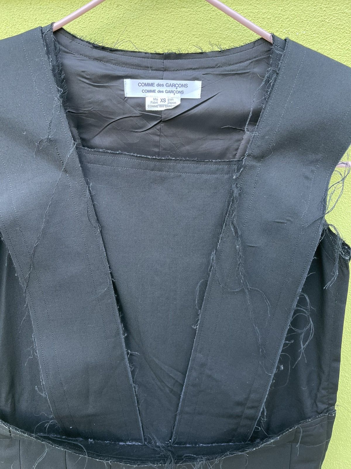 Comme des Garcons × Japanese Brand OFFER❌COMME des GARÇONS AD2019 Dress Like Gothic 80s’ Size XS / US 0-2 / IT 36-38 - 6 Thumbnail