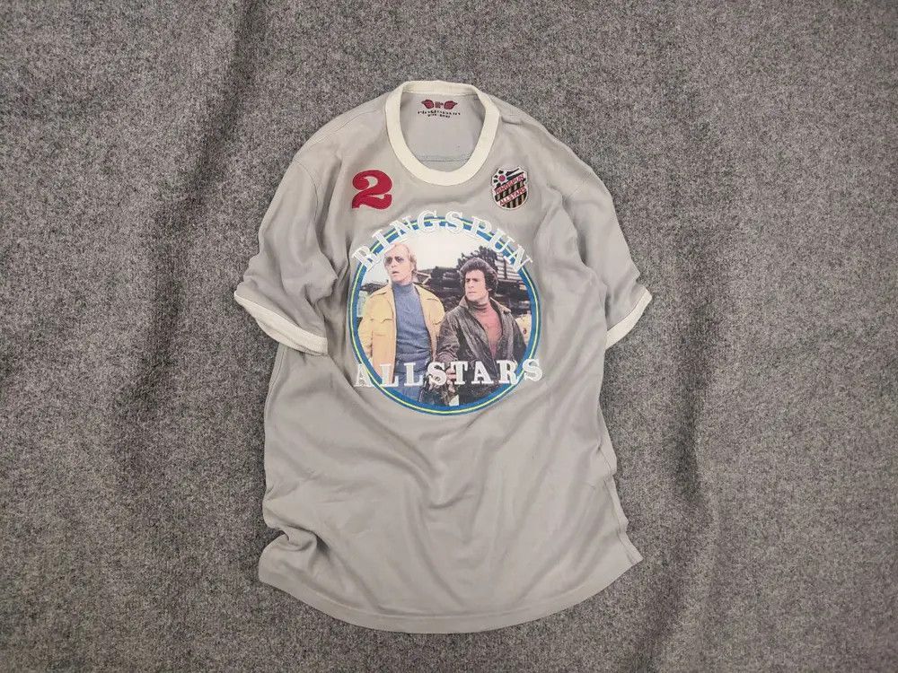 Ringspun Ringspun All Star Logo Starsky Vintage T shirt Y2K Style Size US S / EU 44-46 / 1 - 1 Thumbnail